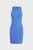 Женское синее платье TJW ESSENTIAL RIB TANK BODYCON