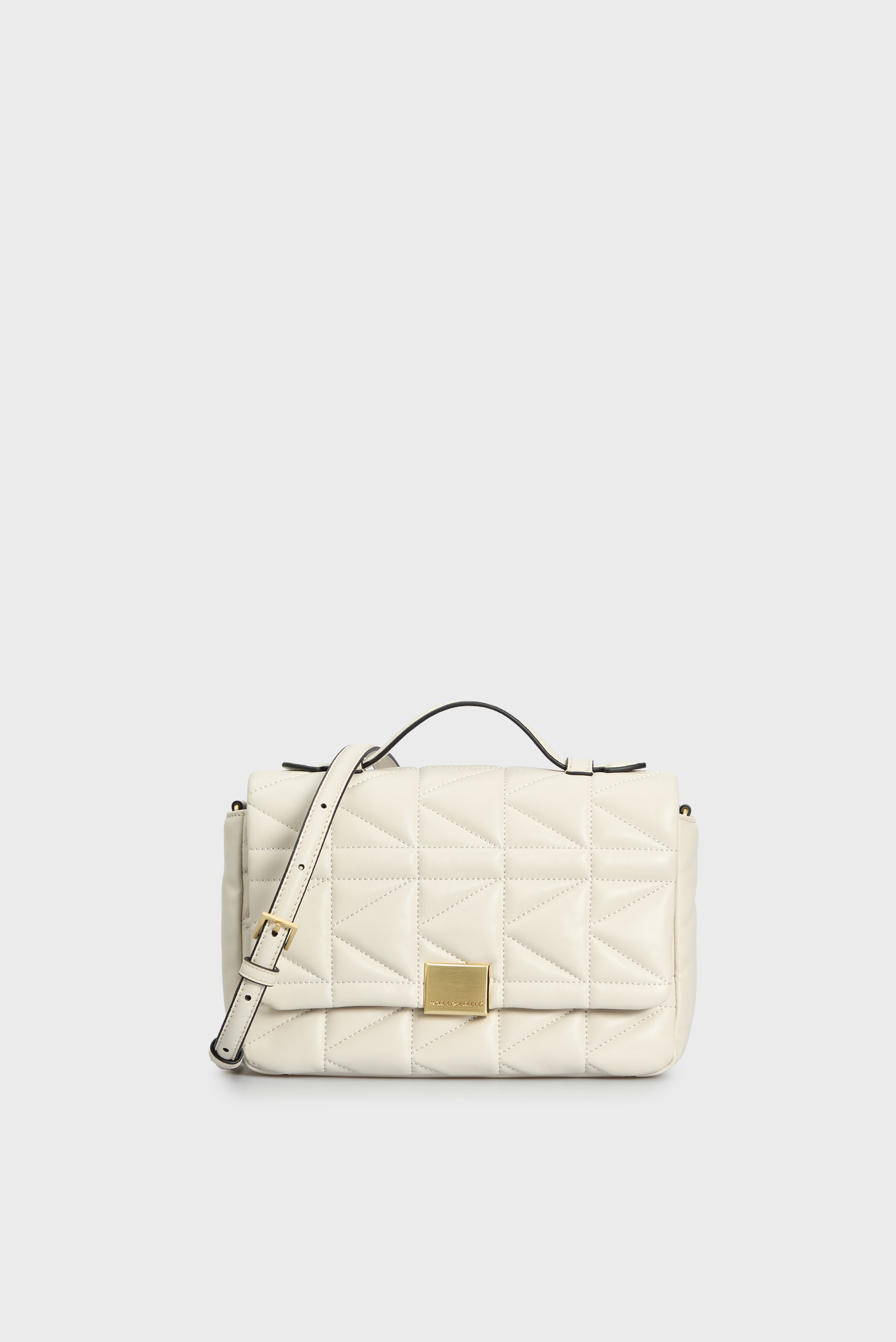 Женская белая кожаная сумка Белый ONESIZE Karl Lagerfeld 246W3086 Женская белая кожаная сумка Белый ONESIZE Karl Lagerfeld 246W3086