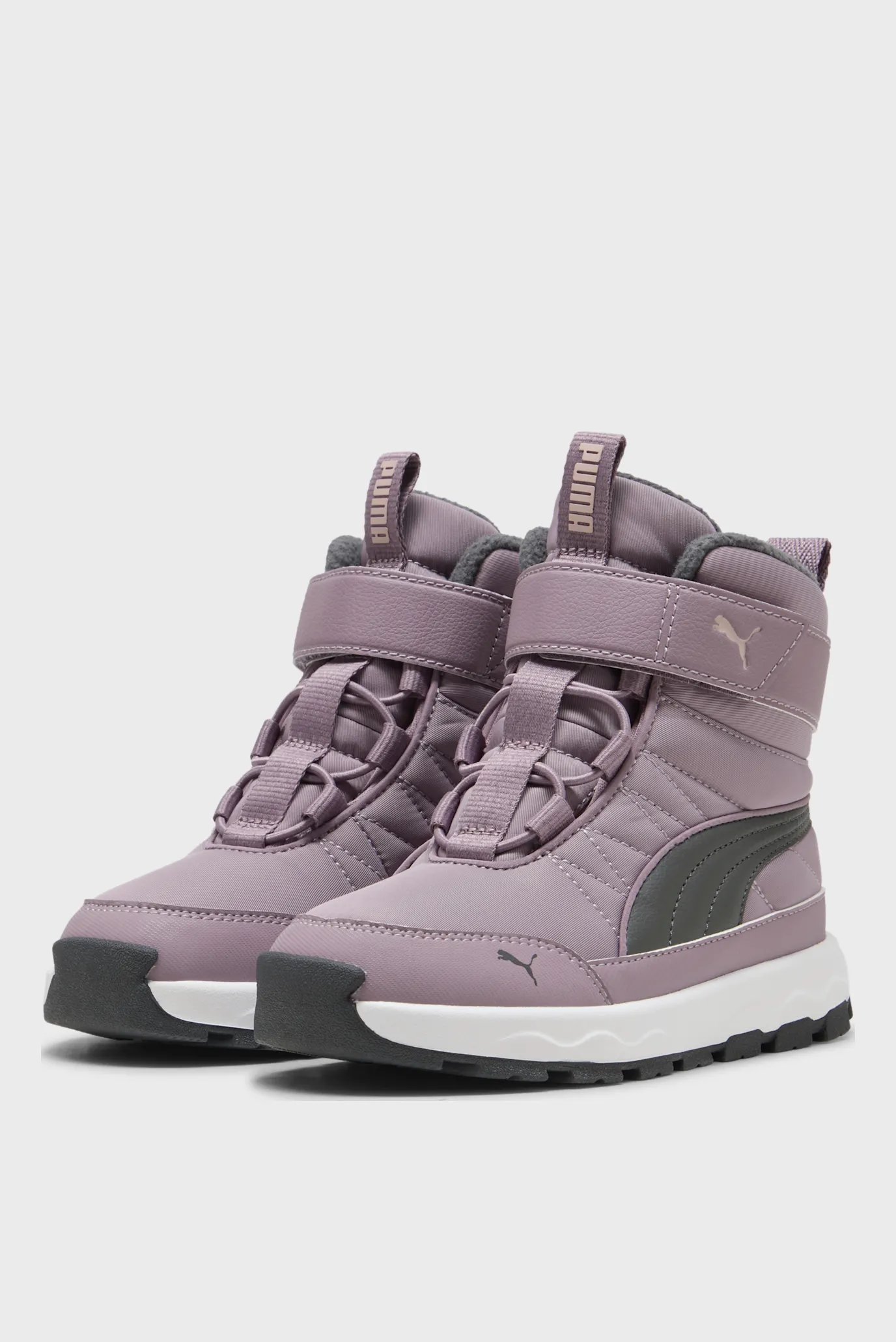 Детские сиреневые хайтопы PUMA Evolve Kids’ Boots 2