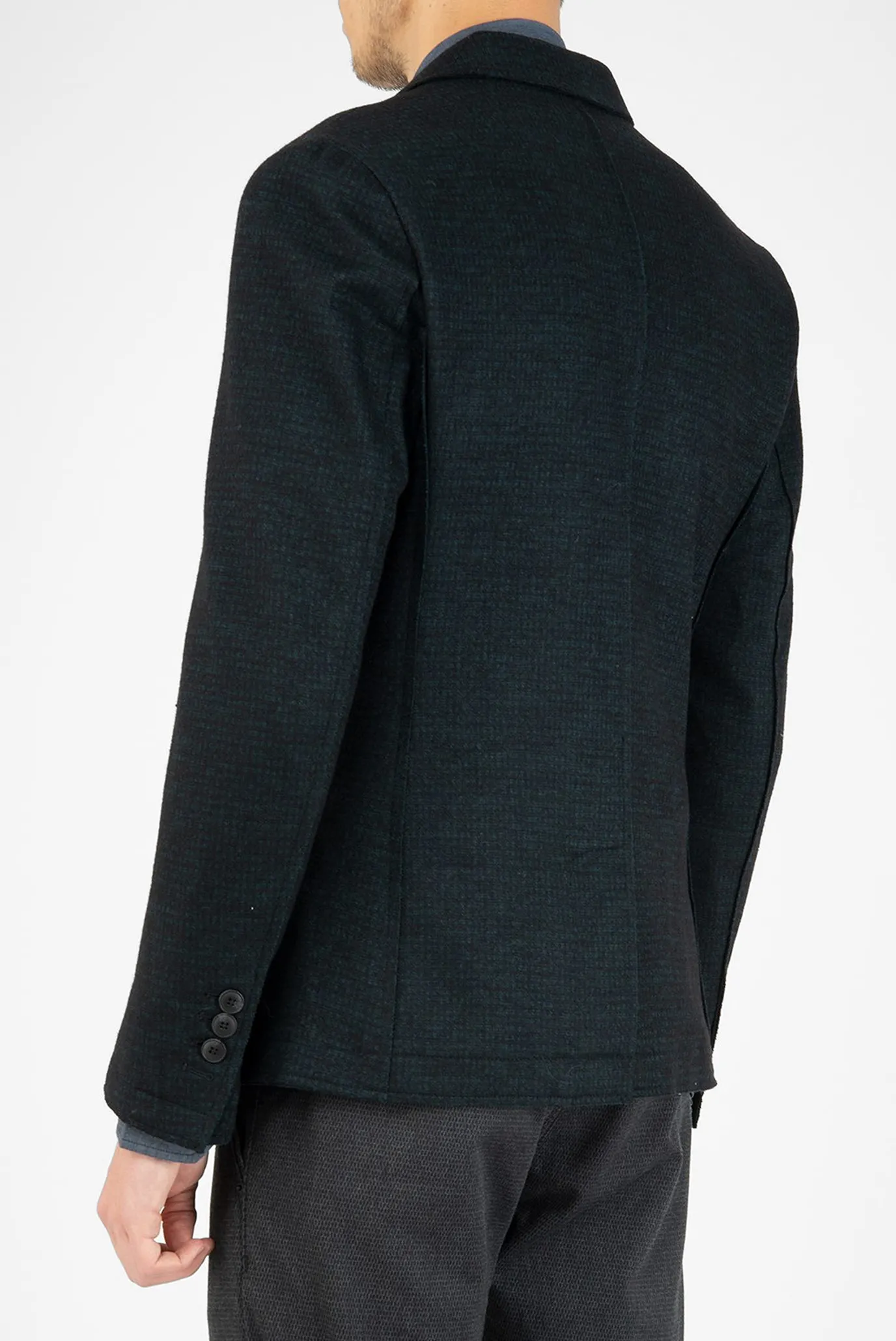Мужской черный пиджак 3