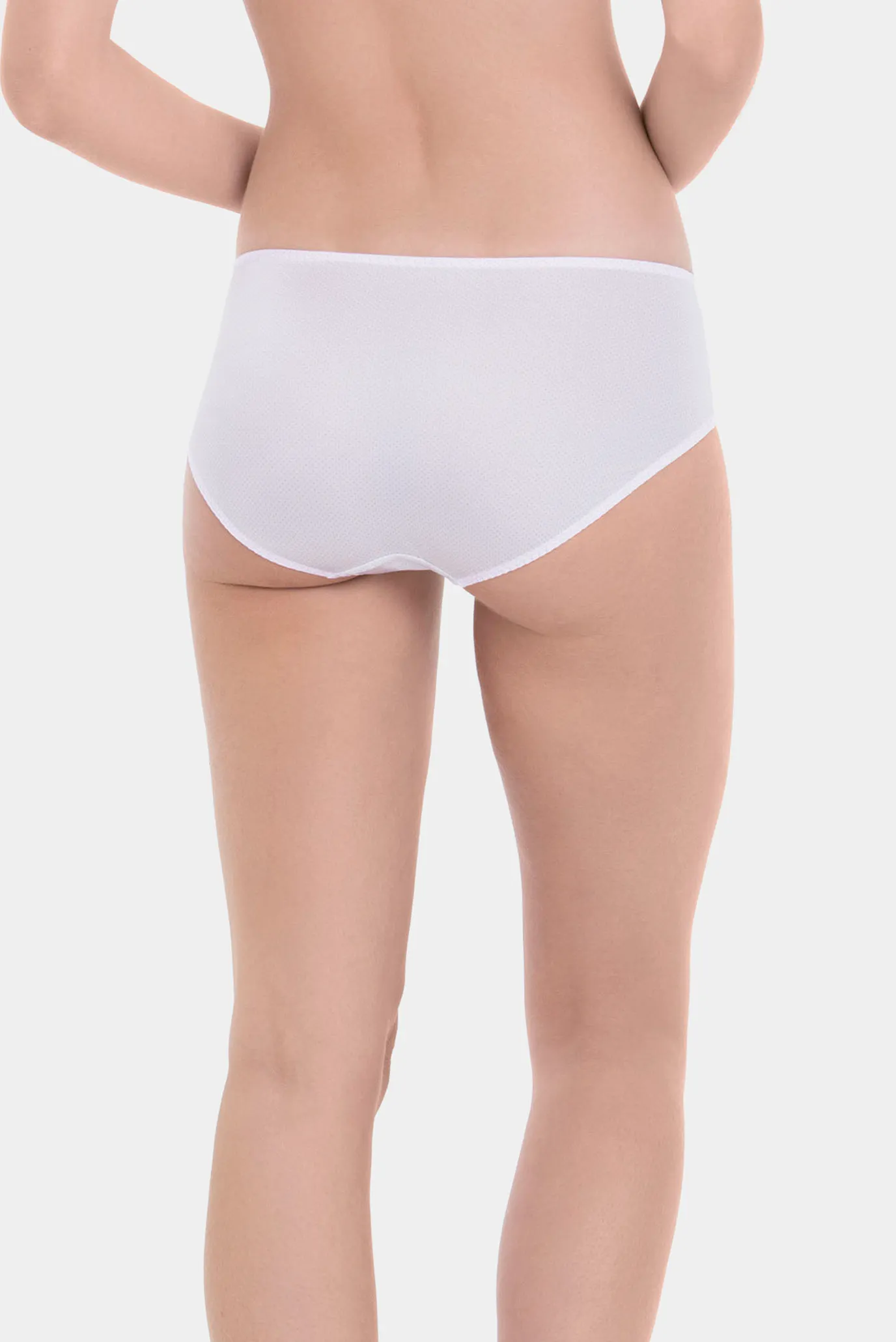 Жіночі білі трусики Orely High waist 2