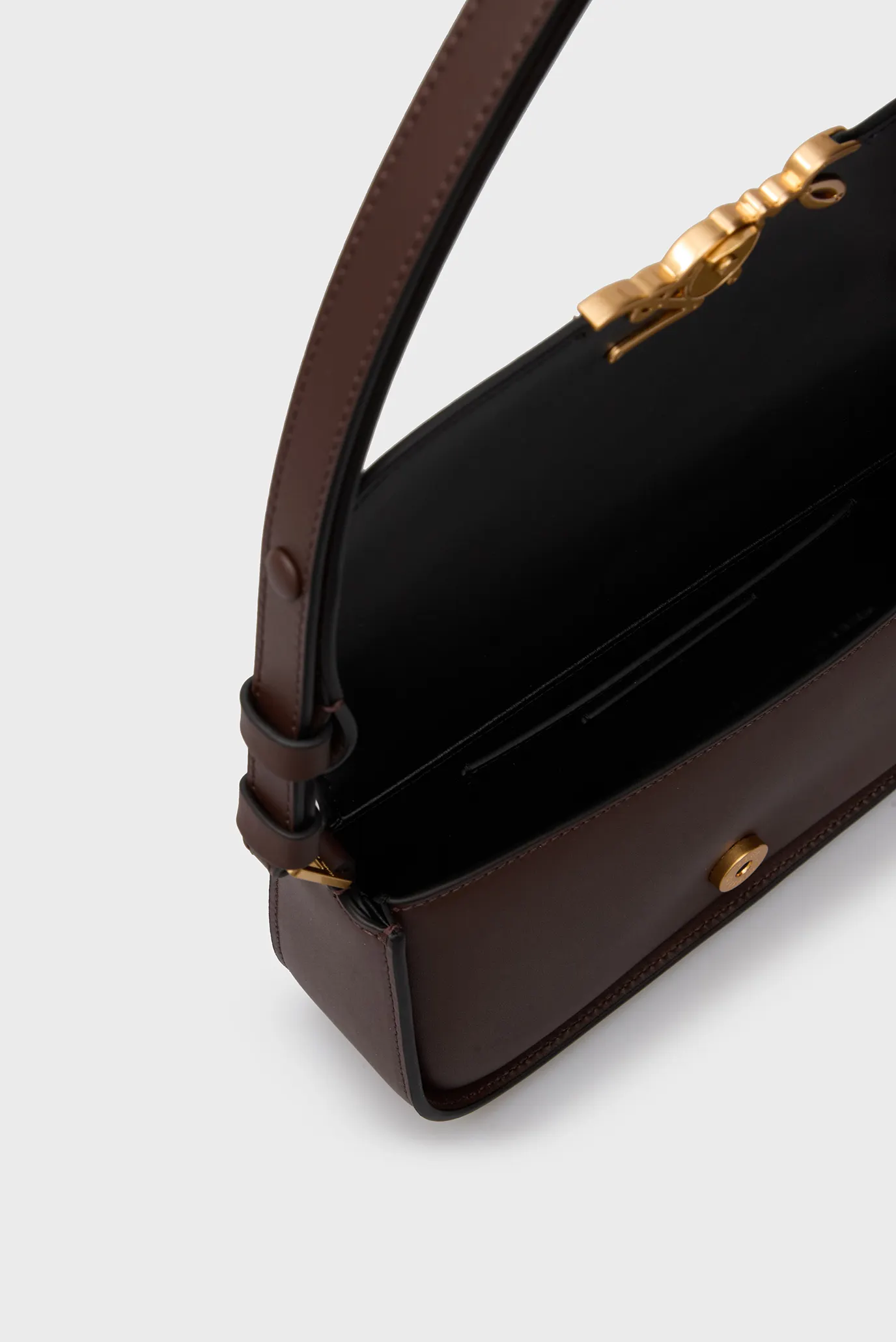 Женская коричневая кожаная сумка K SIGNATURE CB 6