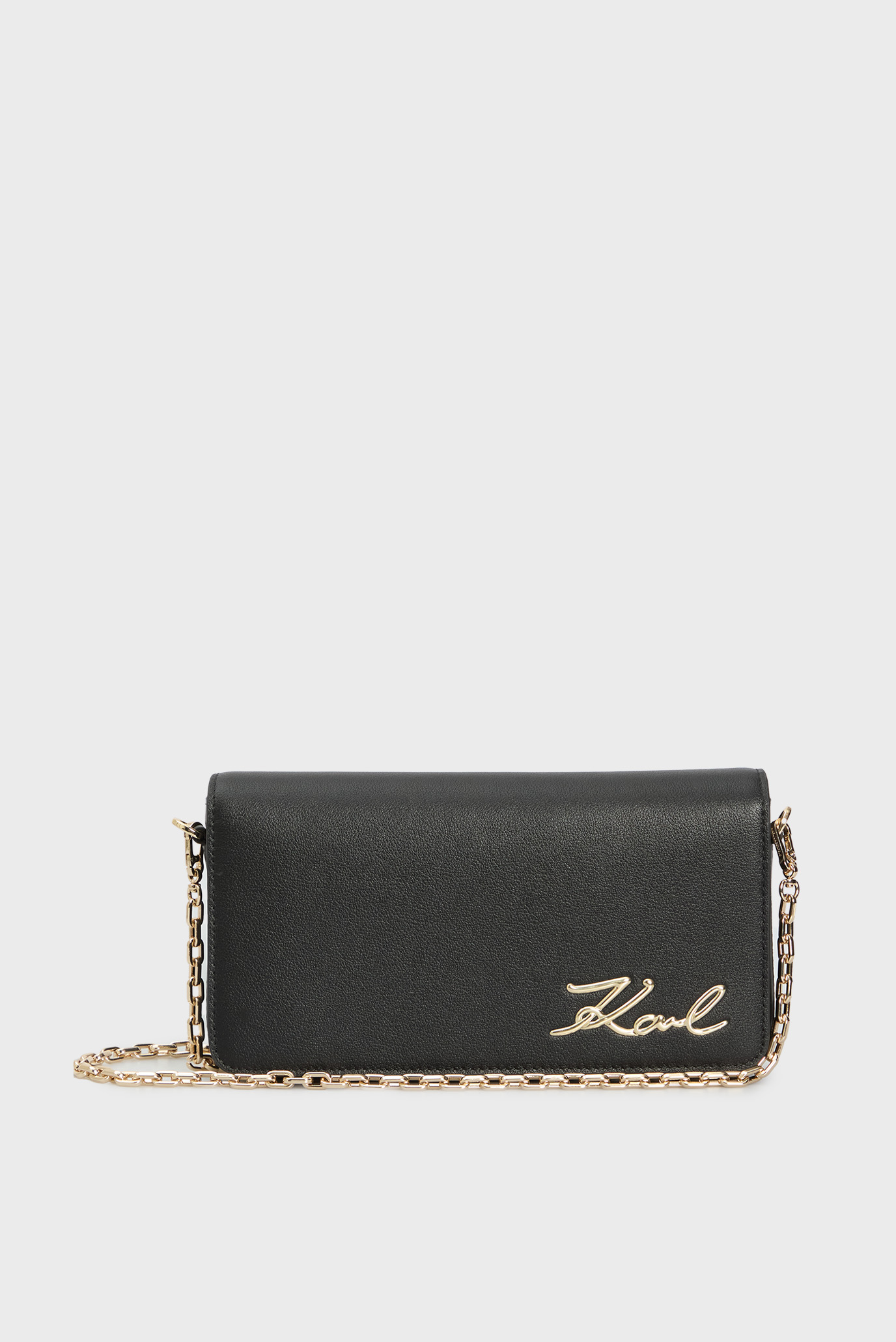 Женская черная кожаная сумка Черный ONESIZE Karl Lagerfeld 246W3297 Женская черная кожаная сумка Черный ONESIZE Karl Lagerfeld 246W3297