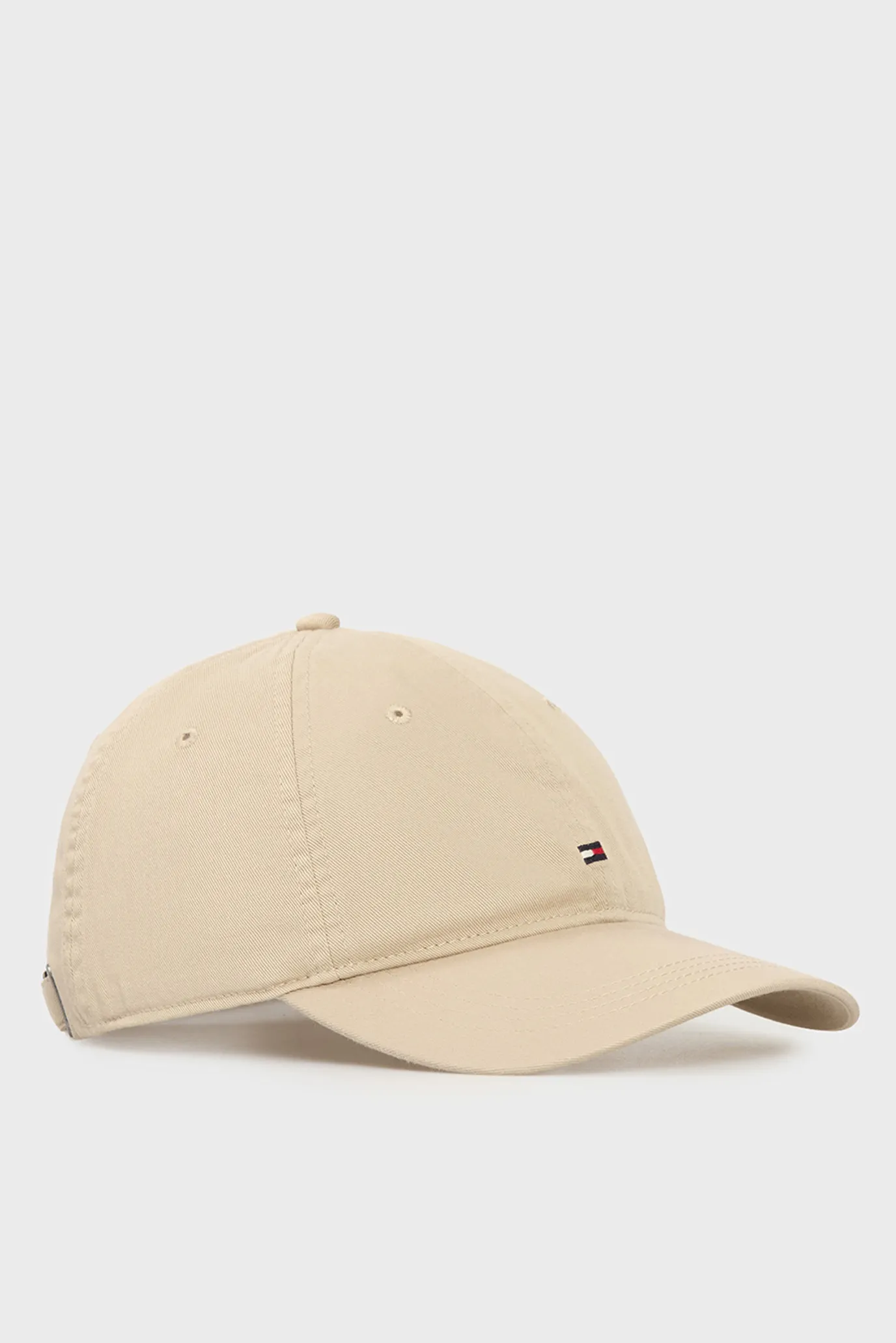 Мужская бежевая кепка  FLAG SOFT 6 PANEL Бежевый ONESIZE Tommy Hilfiger AM0AM13159