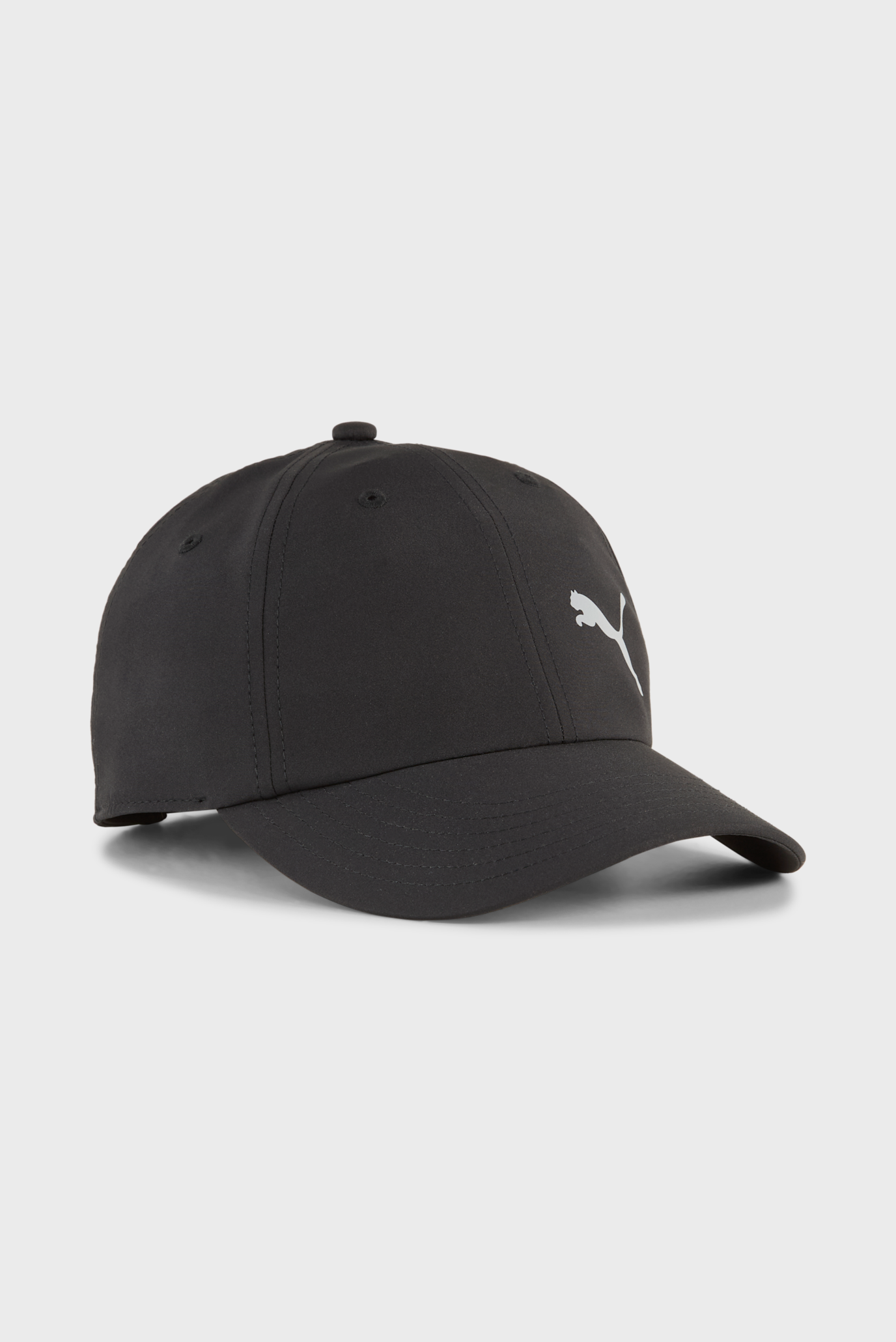 Черная кепка Poly Cotton Baseball Cap 1