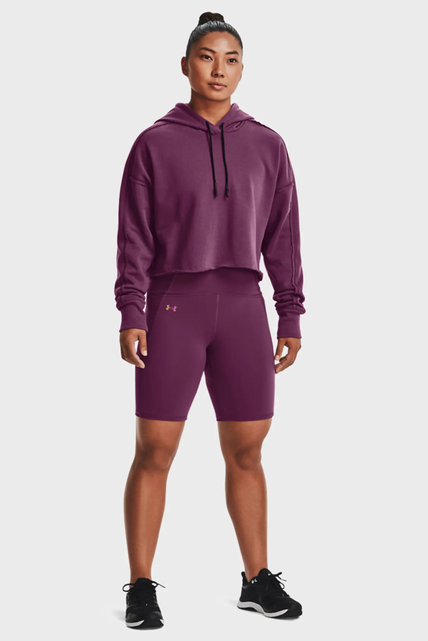 BTG TERRY CROP HOODIE Under Armour 