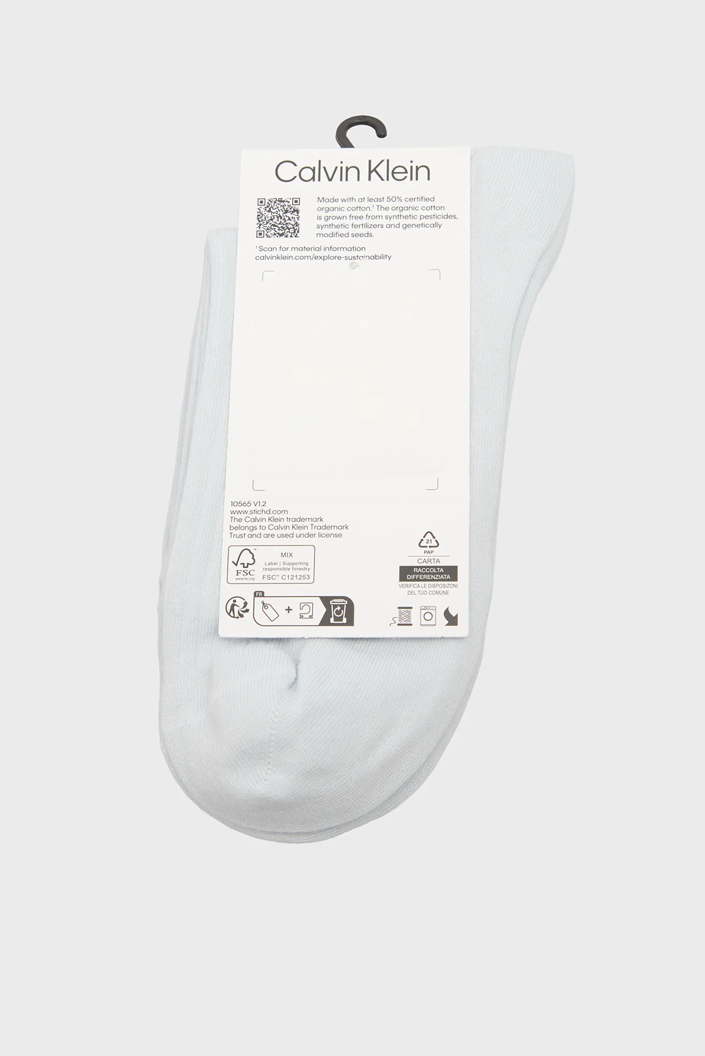 Женские голубые носки (2 пары) ROLL 3