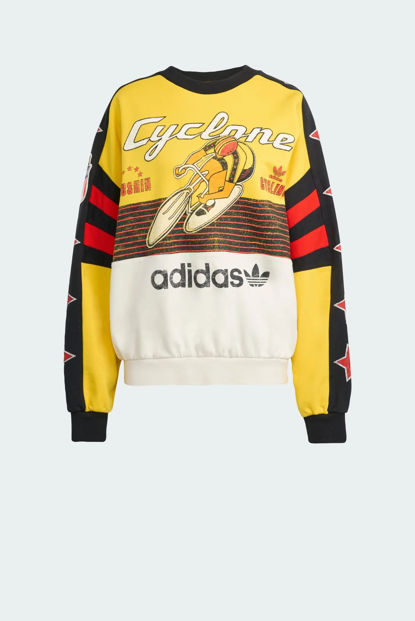 Жіночий жовтий світшот Archive Cycling 6