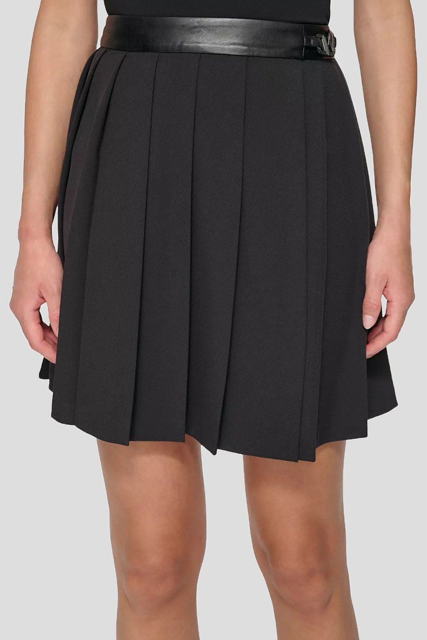 Женская черная юбка Черный 6 DKNY P3GN7U37