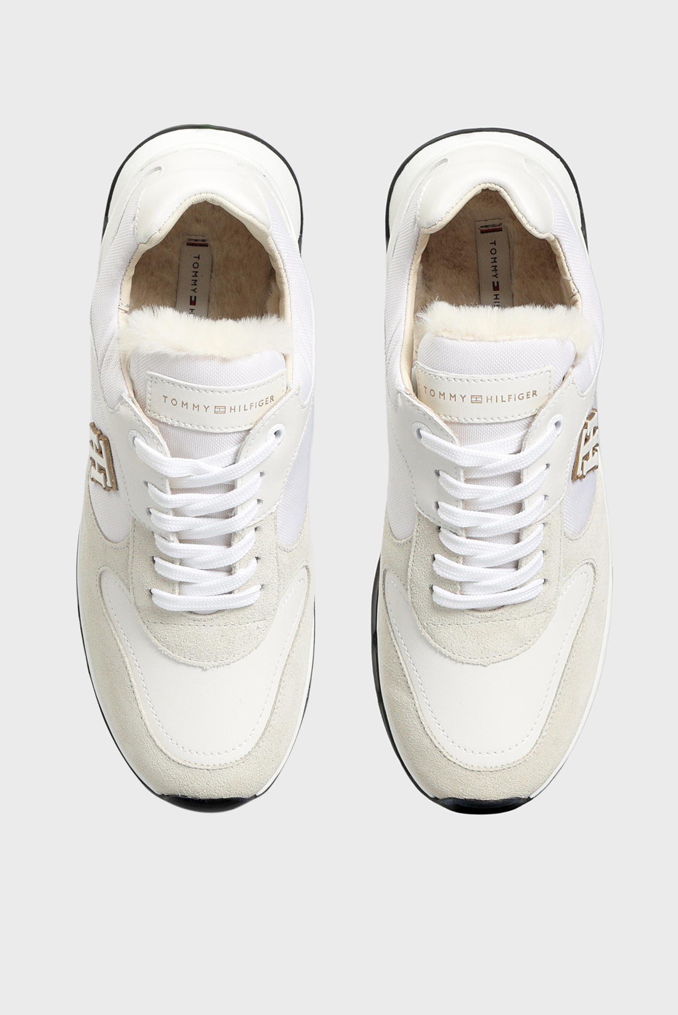 Женские белые кроссовки TH WARMLINED RUNNER Tommy Hilfiger FW0FW06783 ...