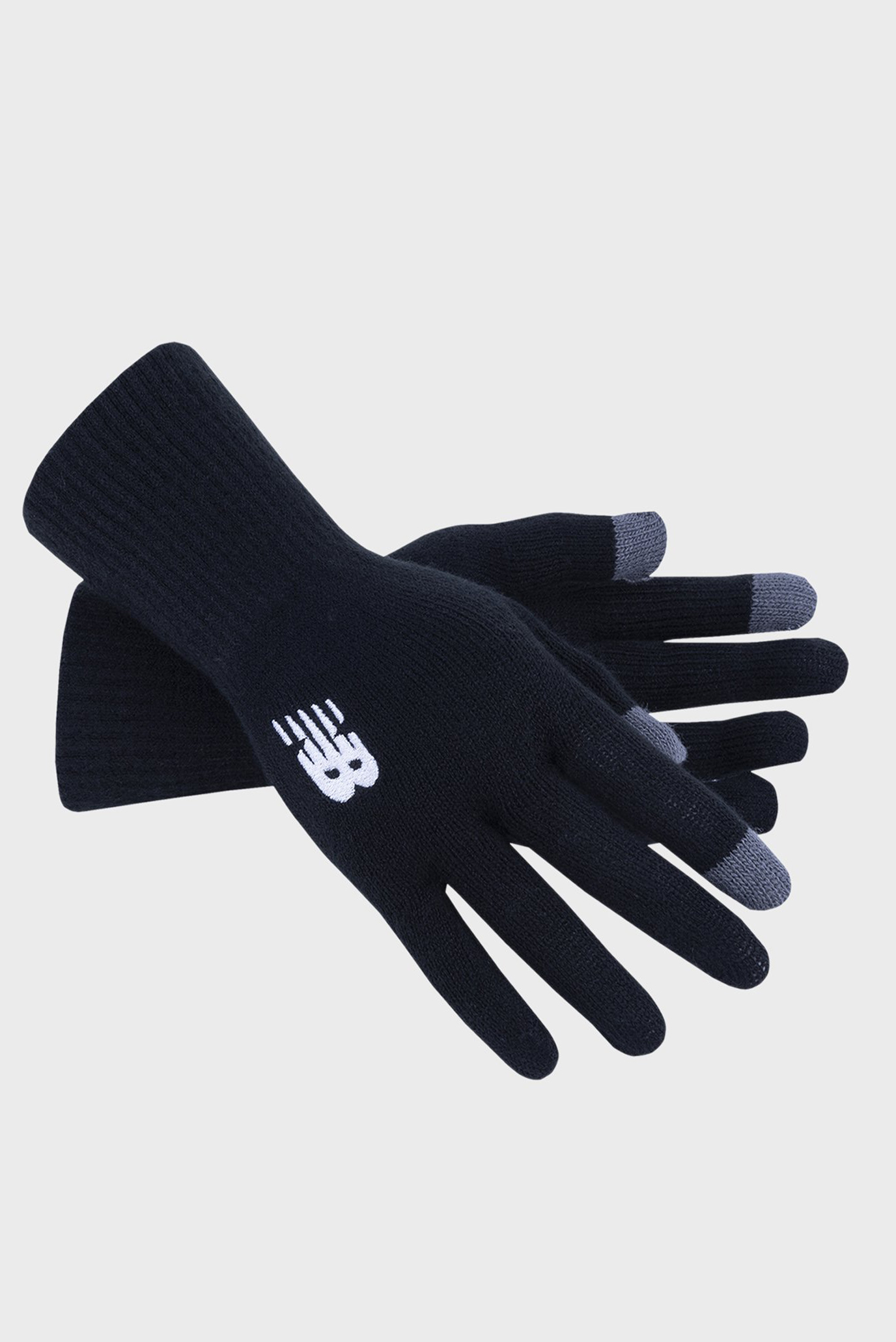 Черные перчатки Knit Gloves 1