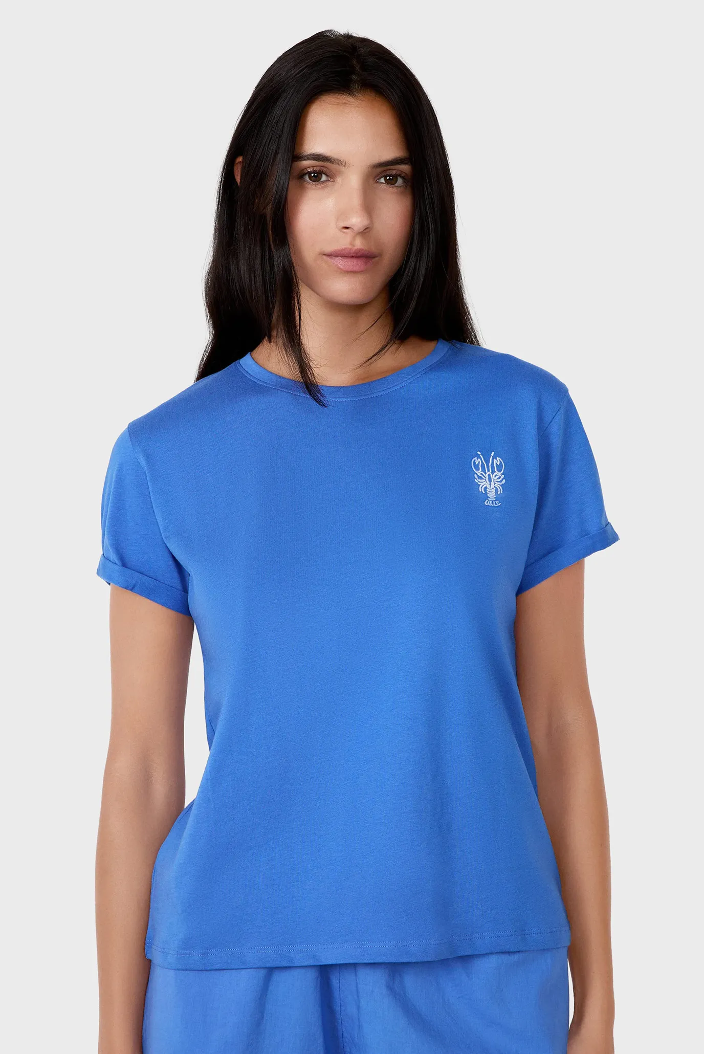 Женская синяя футболка SEASTAR 2