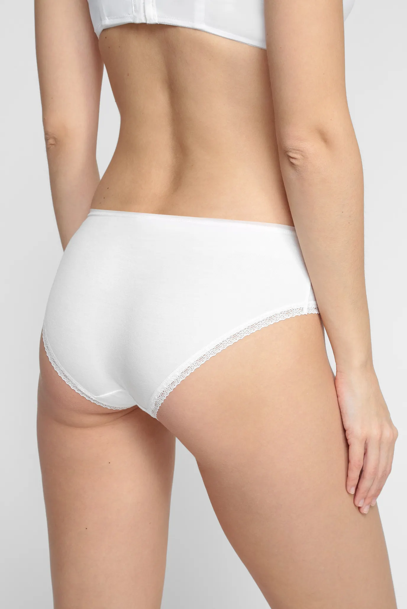 Жіночі білі трусики (2 шт) 4