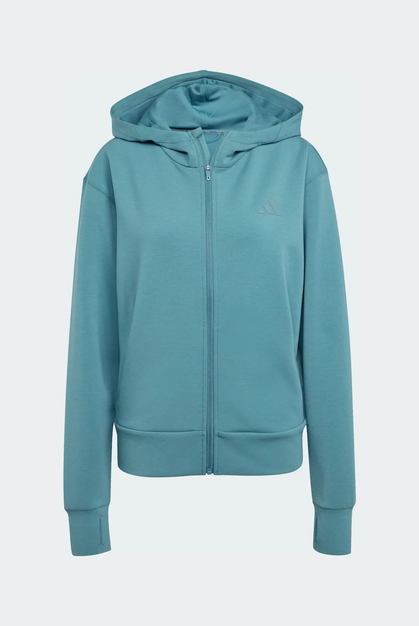 Жіноче бірюзове худі Designed 4 Training Full-Zip 6