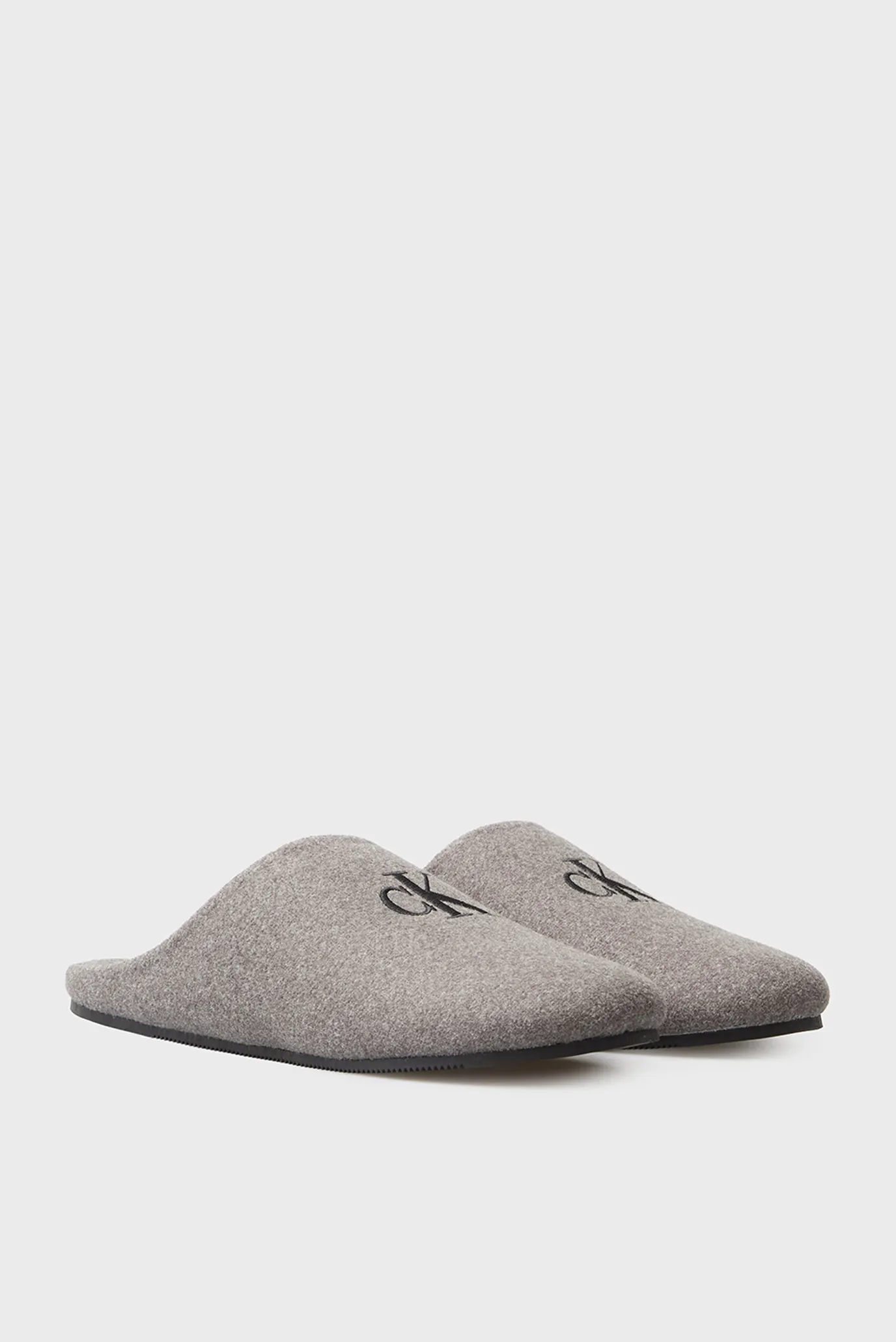 Мужские серые тапочки HOME 3