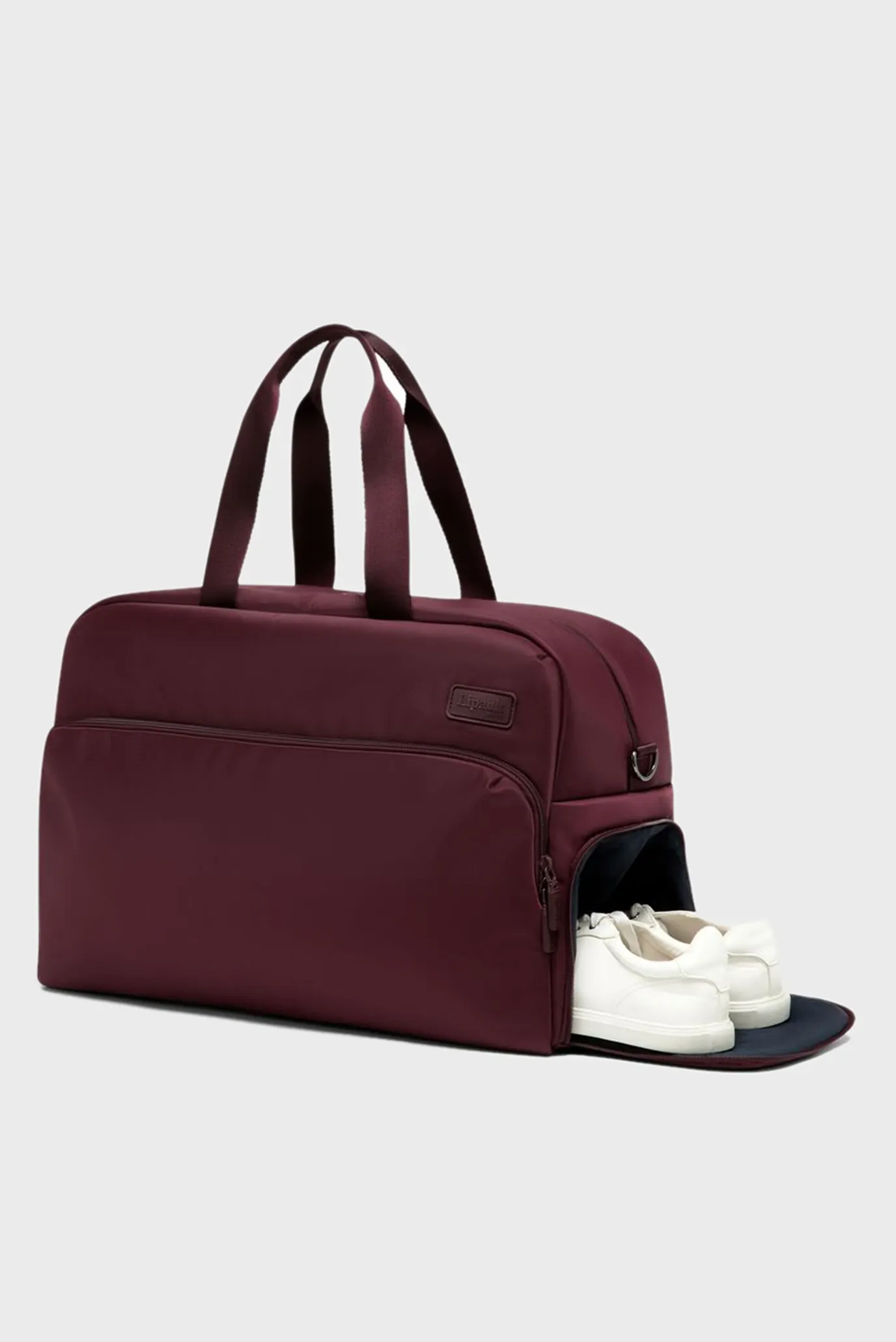 Жіноча бордова дорожня сумка 3