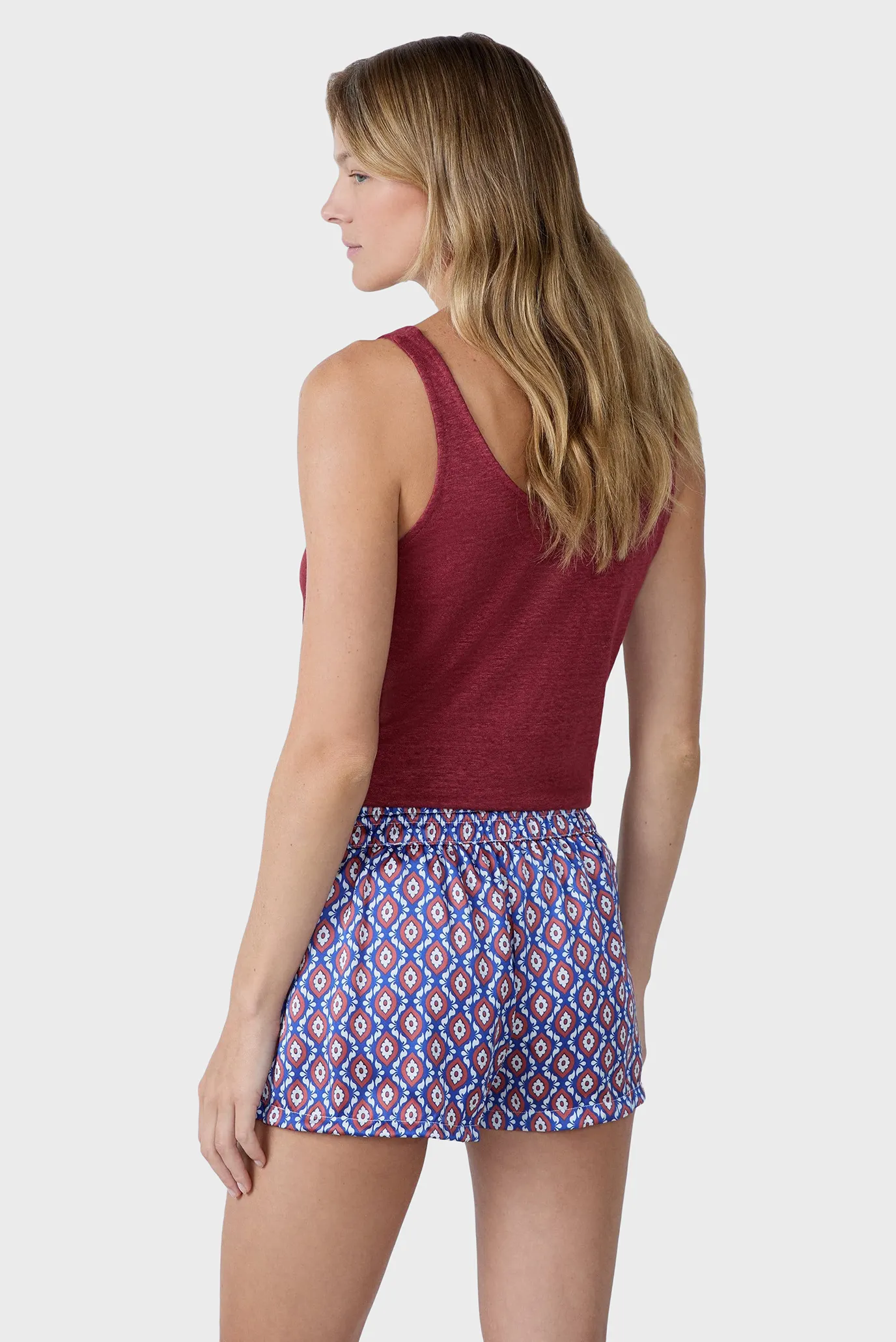 Женские шорты с узором MALLY 3