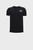 Дитяча чорна футболка UA Sportstyle Left Chest