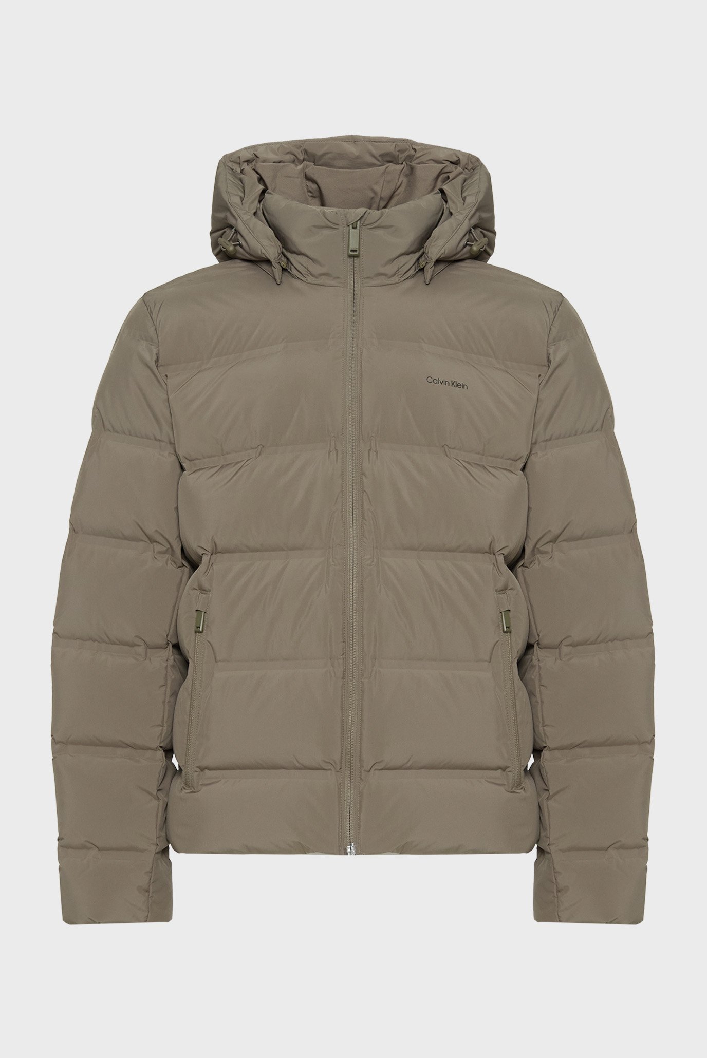 Мужской оливковый пуховик LS QUILTED Оливковый M Calvin Klein LV04LD517G Мужской оливковый пуховик LS QUILTED Оливковый M Calvin Klein LV04LD517G