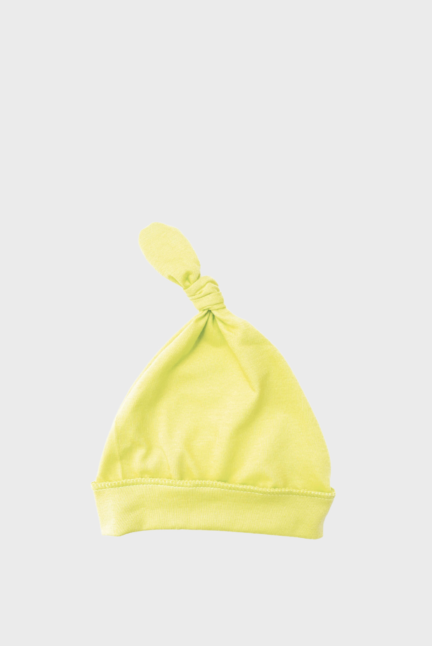 Детская желтая шапочка 1