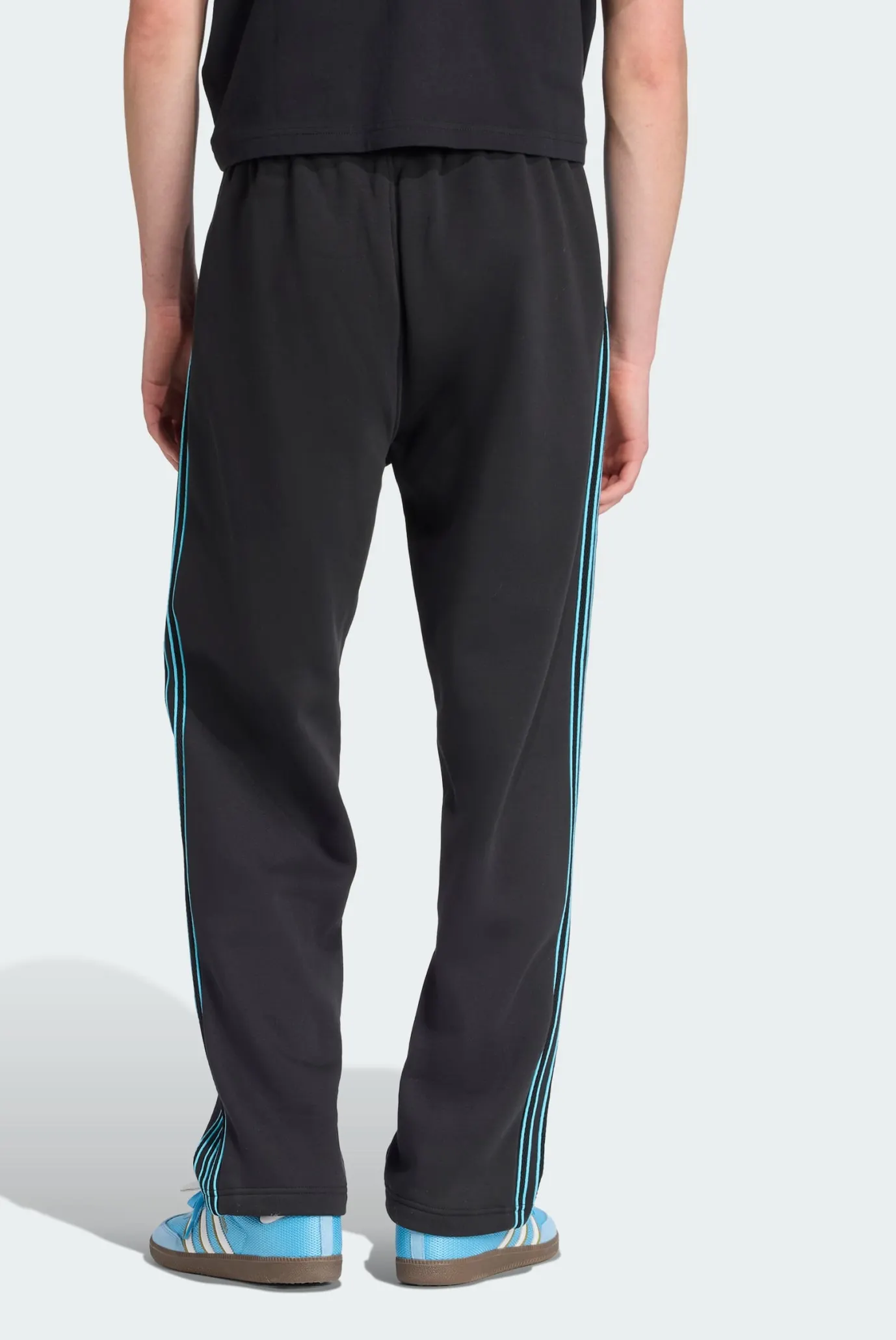 Чоловічі чорні спортивні штани Mesh Stripe 3