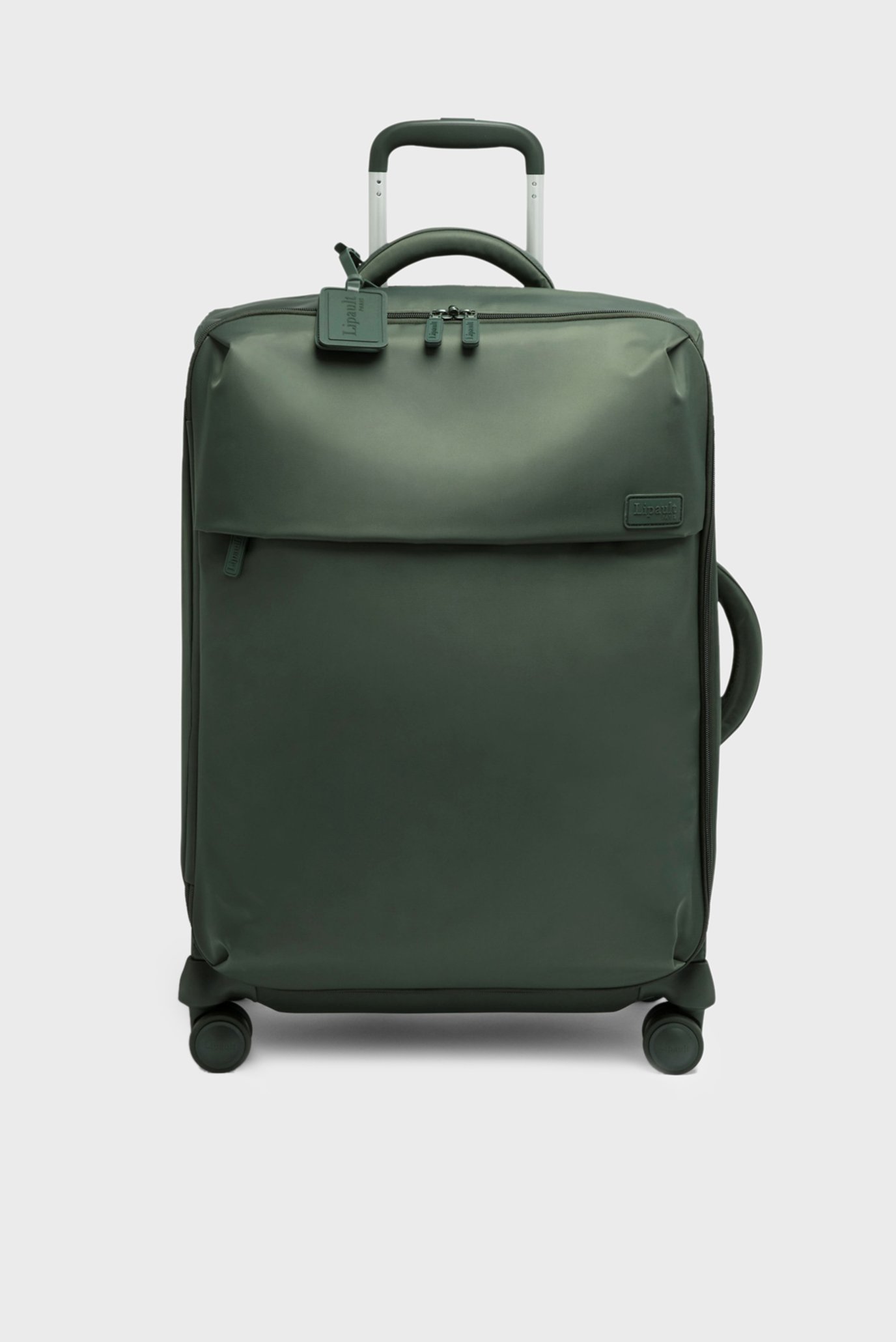 Женский зеленый чемодан 63 см 1