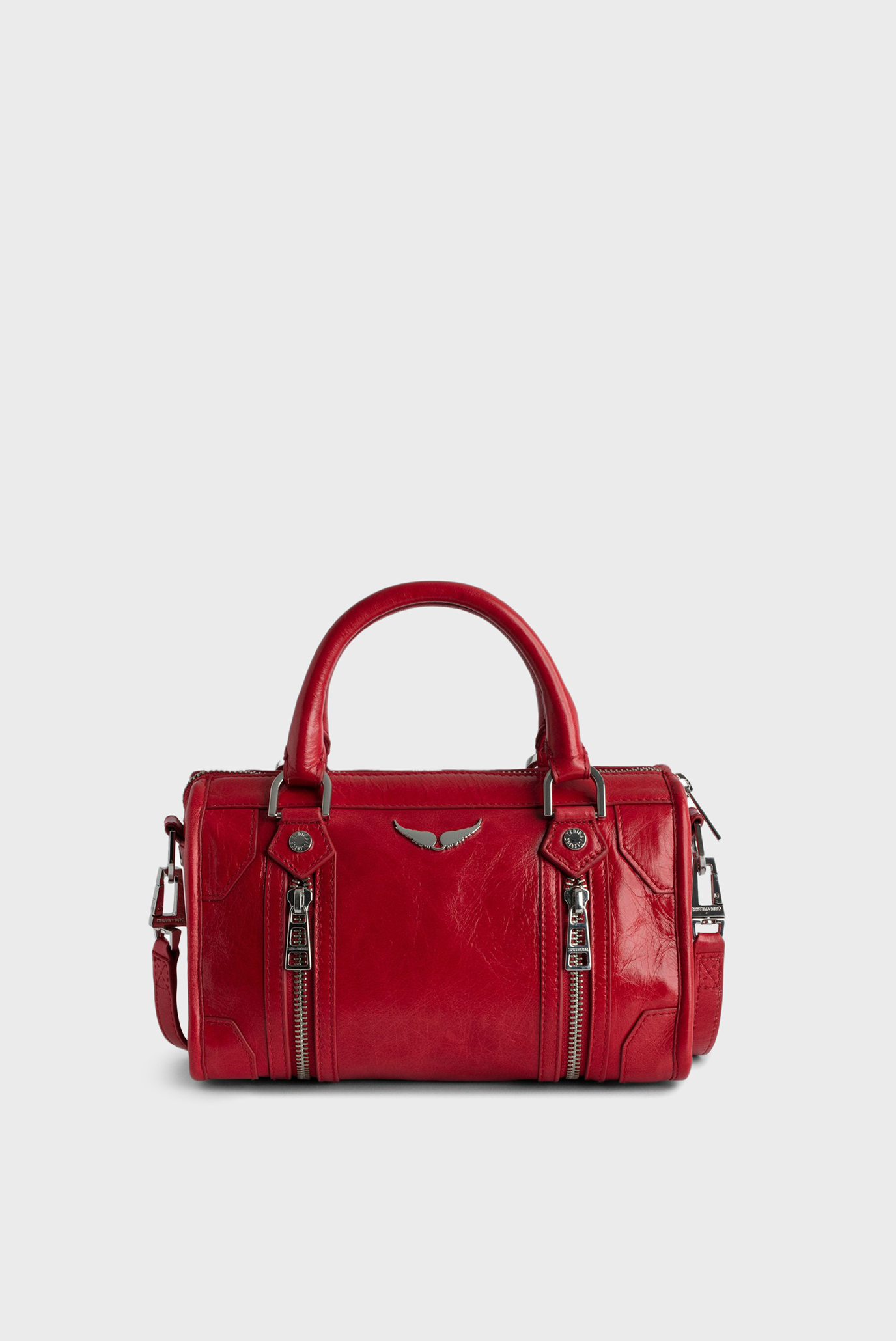 Жіноча червона шкіряна сумка XS Sunny 1
