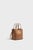 Жіноча коричнева шкіряна сумка
