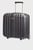 Темно-серый чемодан 43 см LITE-CUBE