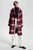 Женское шерстяное пальто в клетку IMD TARTAN WOOL BLEND RLXD COAT