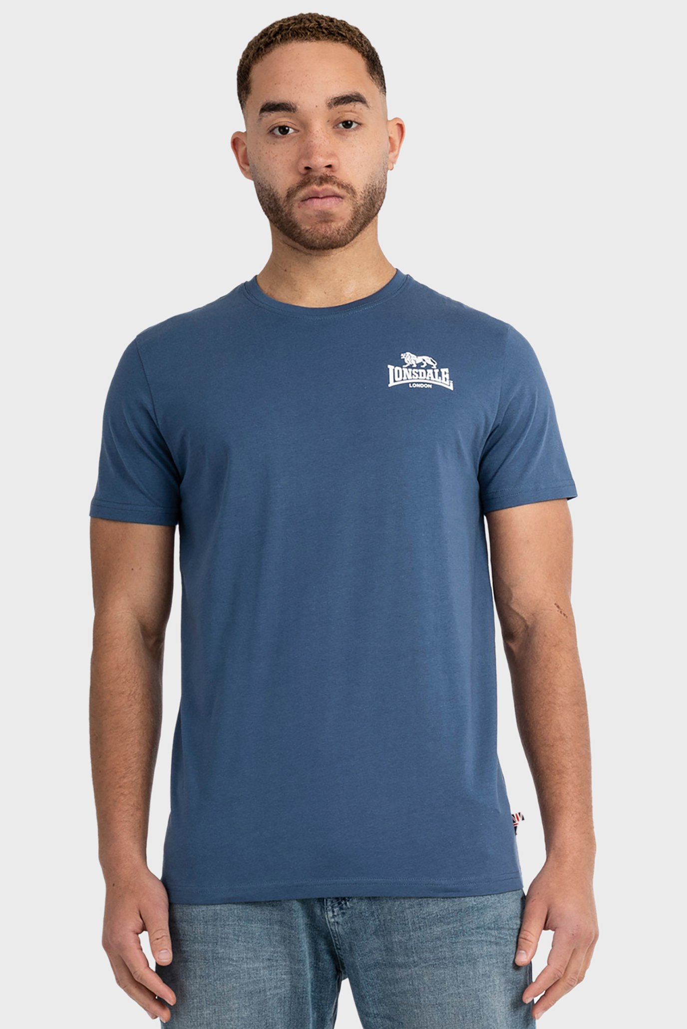 Мужская синяя футболка 1