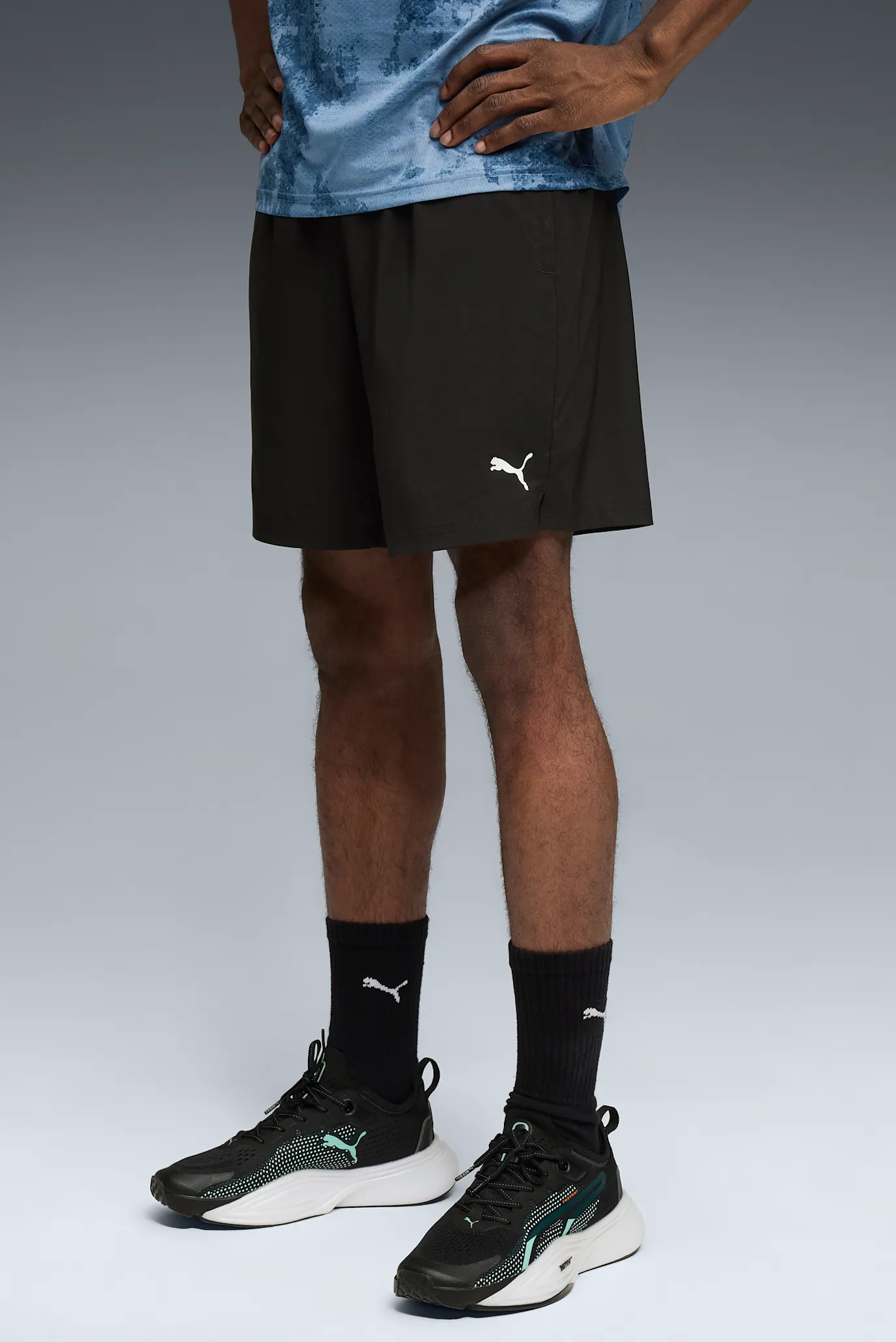 Чоловічі чорні шорти TRAIN ALL DAY Foundations 7