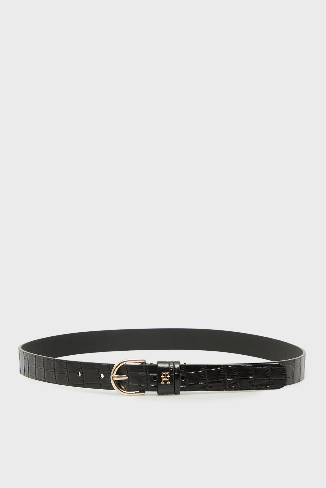 Женский черный кожаный ремень ESSENTIAL Черный 70 Tommy Hilfiger AW0AW17755 Женский черный кожаный ремень ESSENTIAL Черный 70 Tommy Hilfiger AW0AW17755