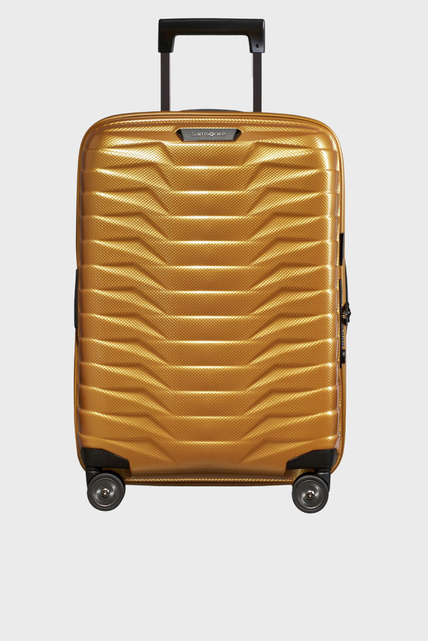 Золотистый чемодан 55 см PROXIS GOLDEN YELLOW 1