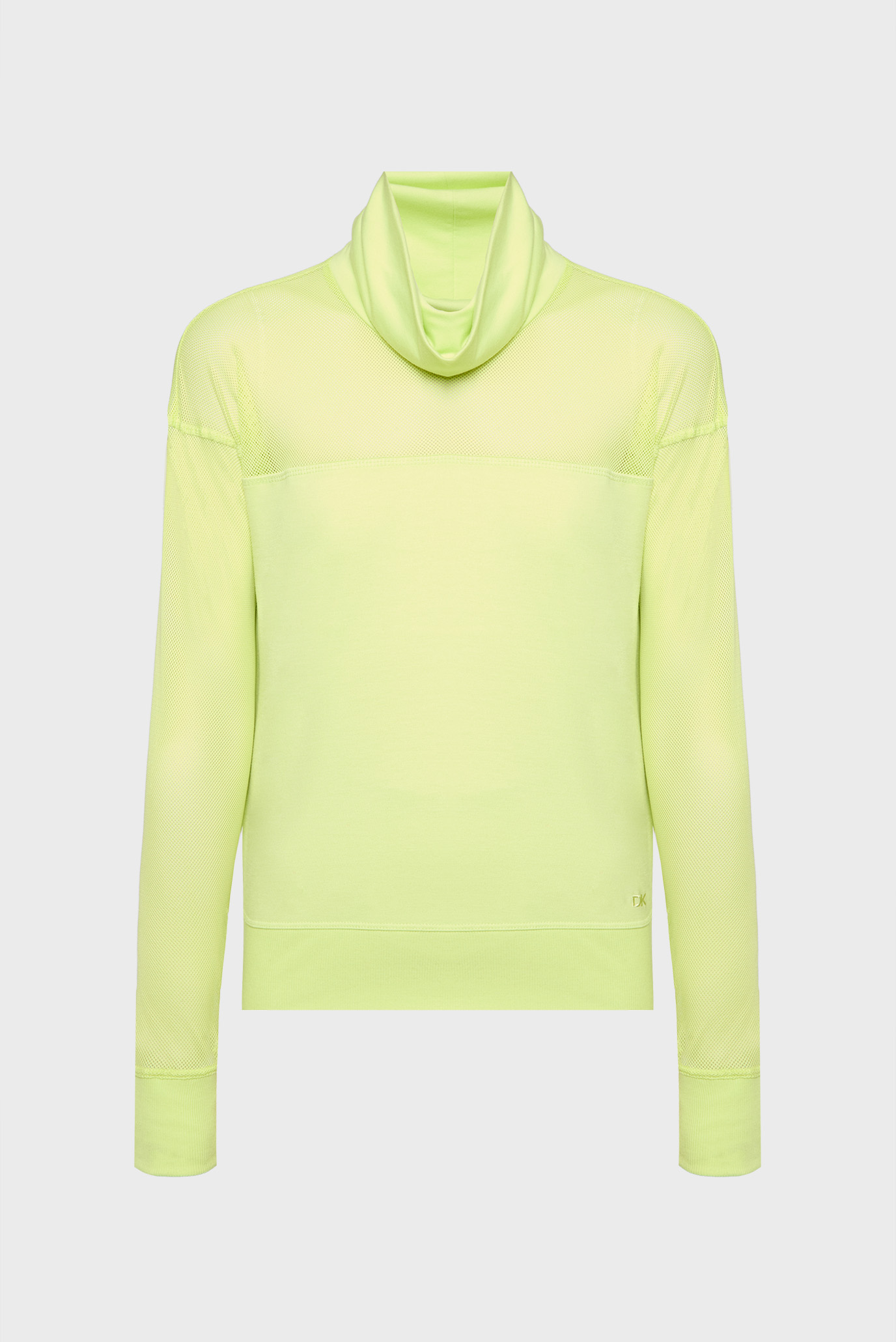 Женский желтый лонгслив MESH BLOCKED COWL Желтый XS DKNY DP1T8235 Женский желтый лонгслив MESH BLOCKED COWL Желтый XS DKNY DP1T8235