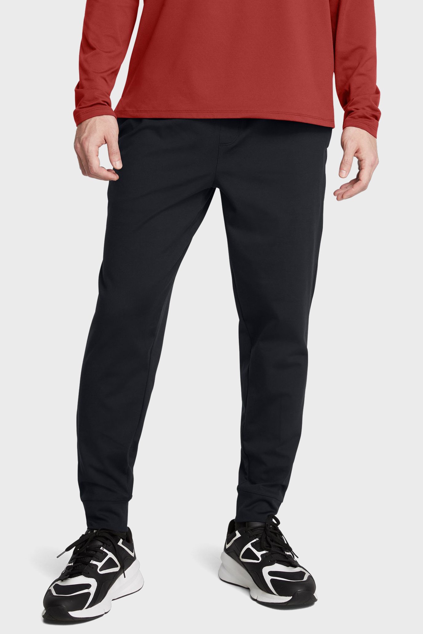 Мужские черные спортивные брюки UA Meridian Joggers 1