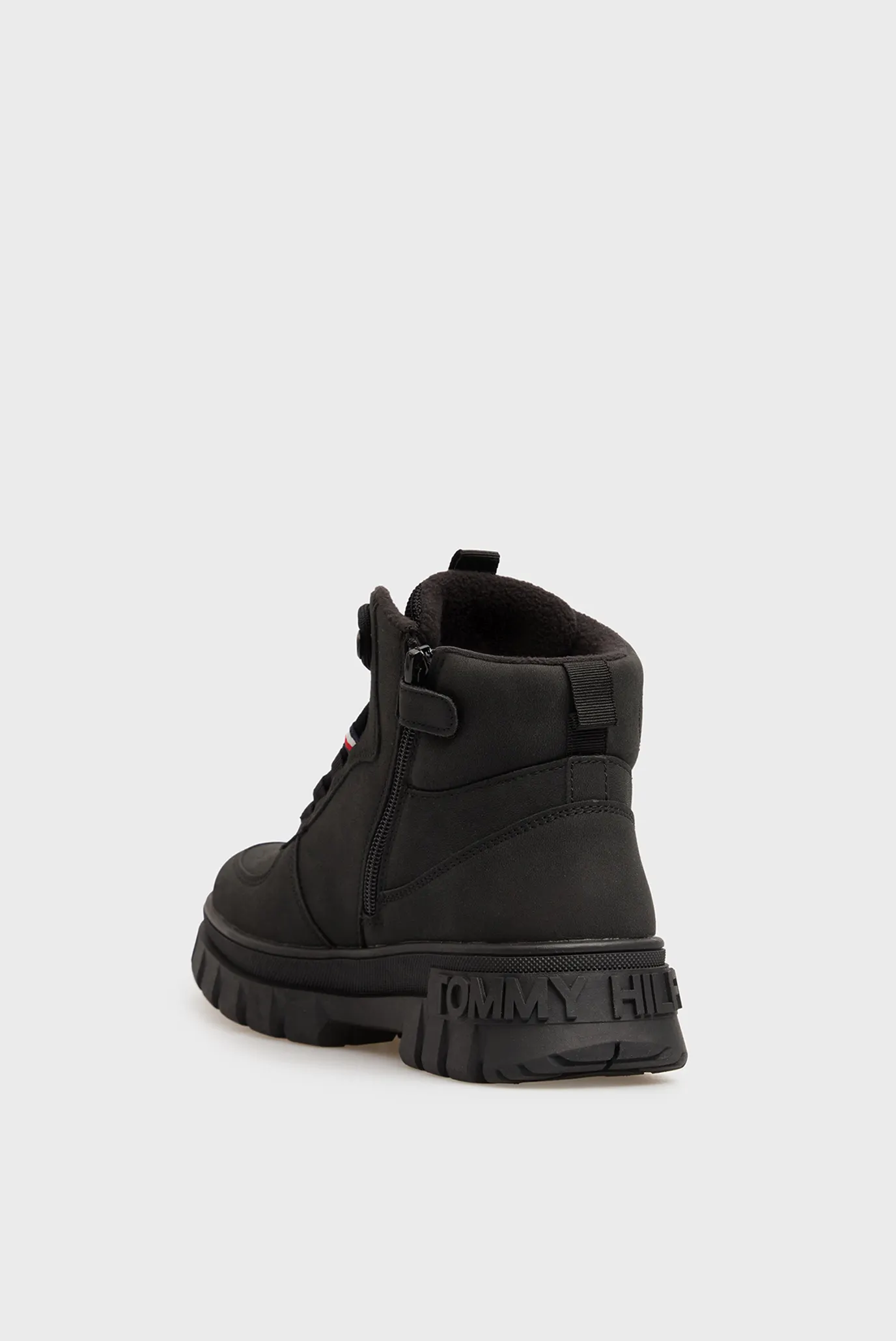 Детские черные ботинки LACE-UP 4