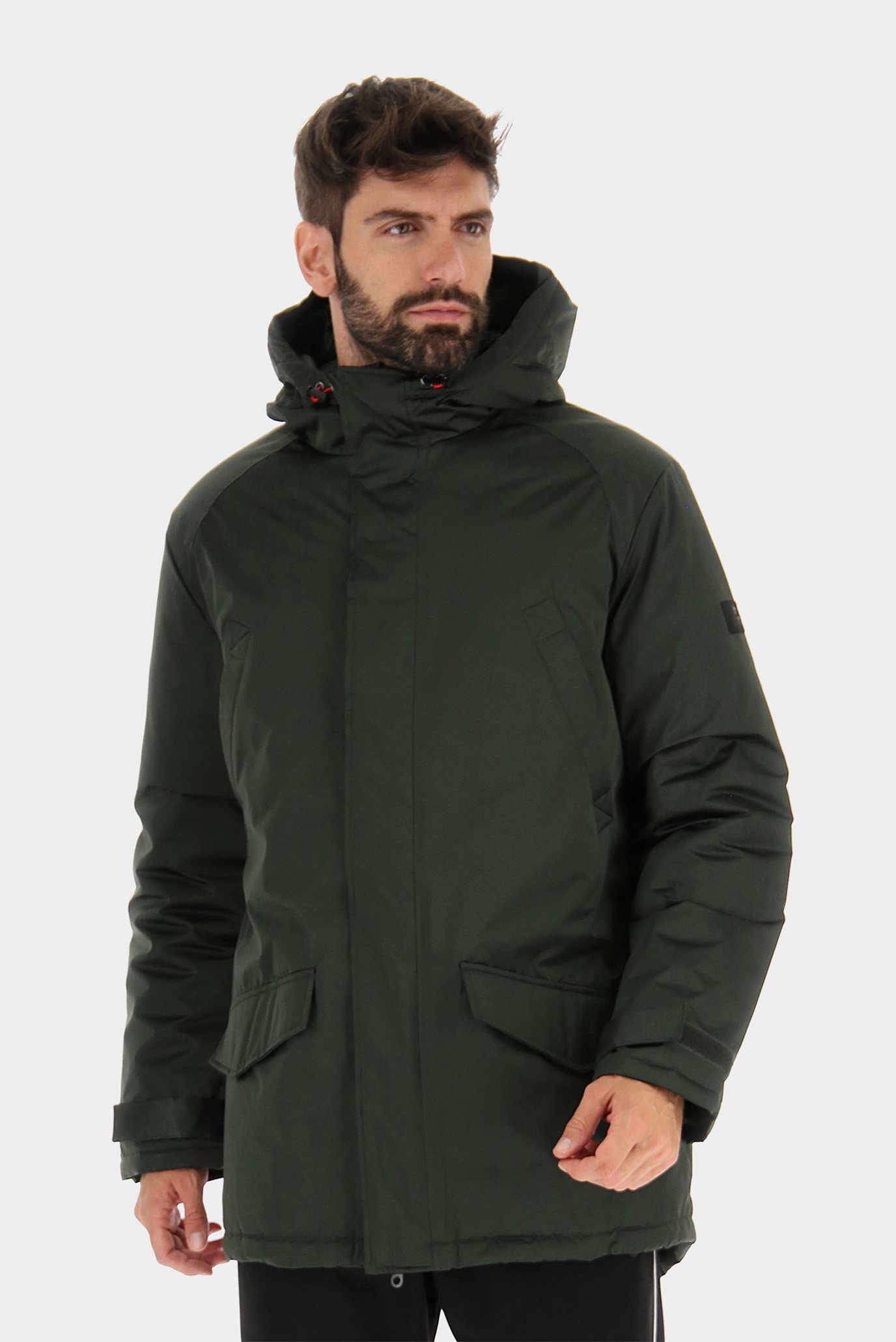 Мужская зеленая парка PARKA CERVINO III NY 1