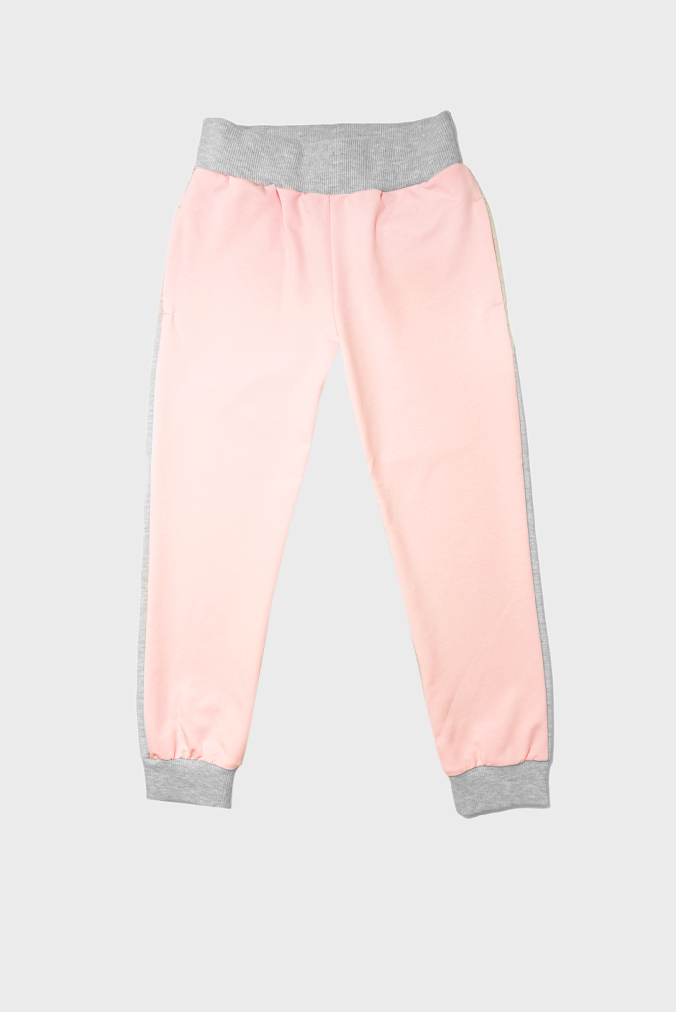 Детские розовые спортивные брюки 1