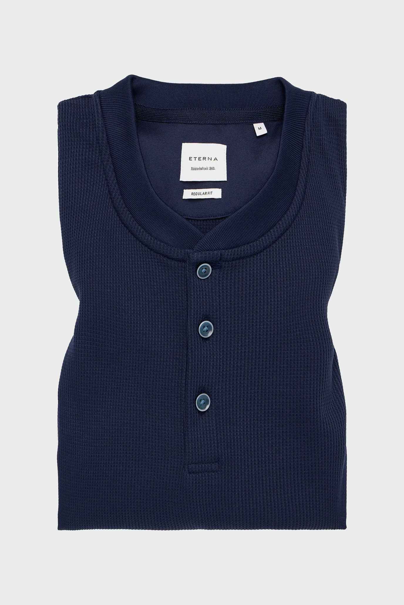 Чоловіче темно-синє поло 6