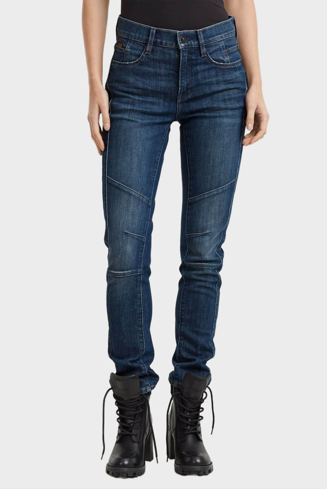 Женские темно-синие джинсы Ace 2.0 Biker Slim Straight Wmn Синий 30-32 G-Star RAW D25285,D761 Женские темно-синие джинсы Ace 2.0 Biker Slim Straight Wmn Синий 30-32 G-Star RAW D25285,D761