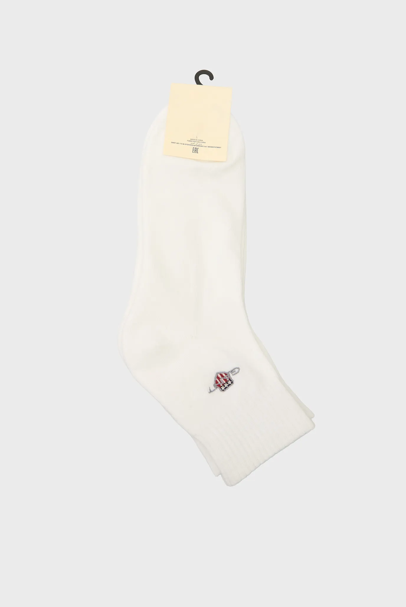 Чоловічі білі шкарпетки (2 пари) CUSHIONED CALZINO 3