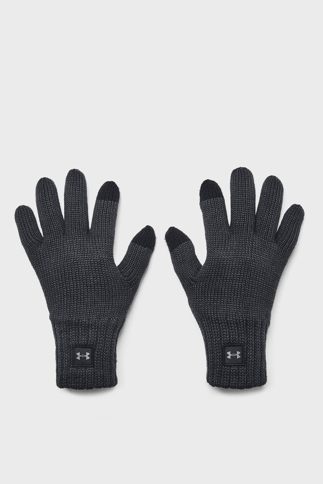 Чоловічі чорні рукавички UA Halftime Wool Glove 1