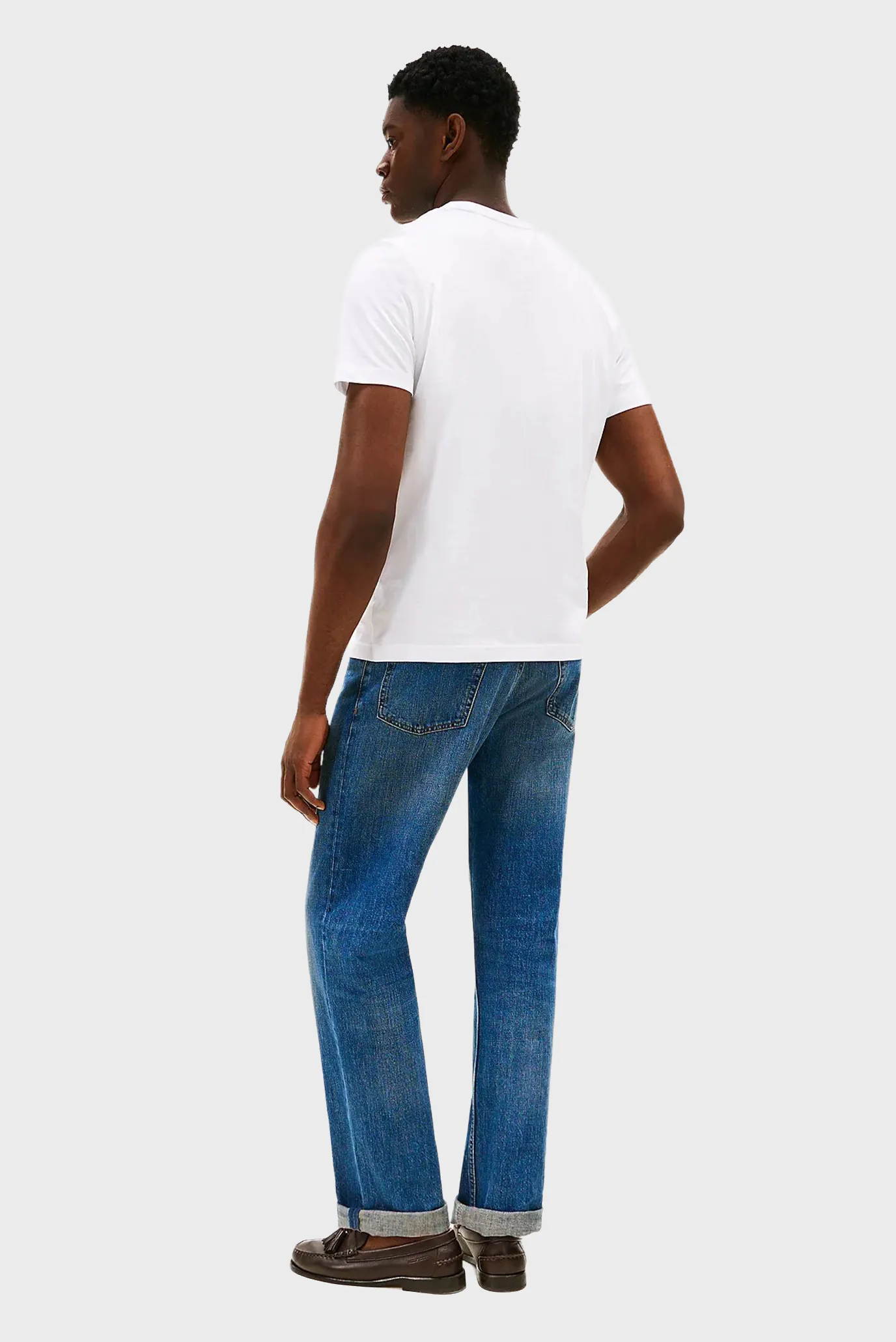 Чоловіча біла футболка STACK 3