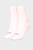 Женские розовые носки (2 пары) PUMA WOMEN CAT LOGO RIB SOCK