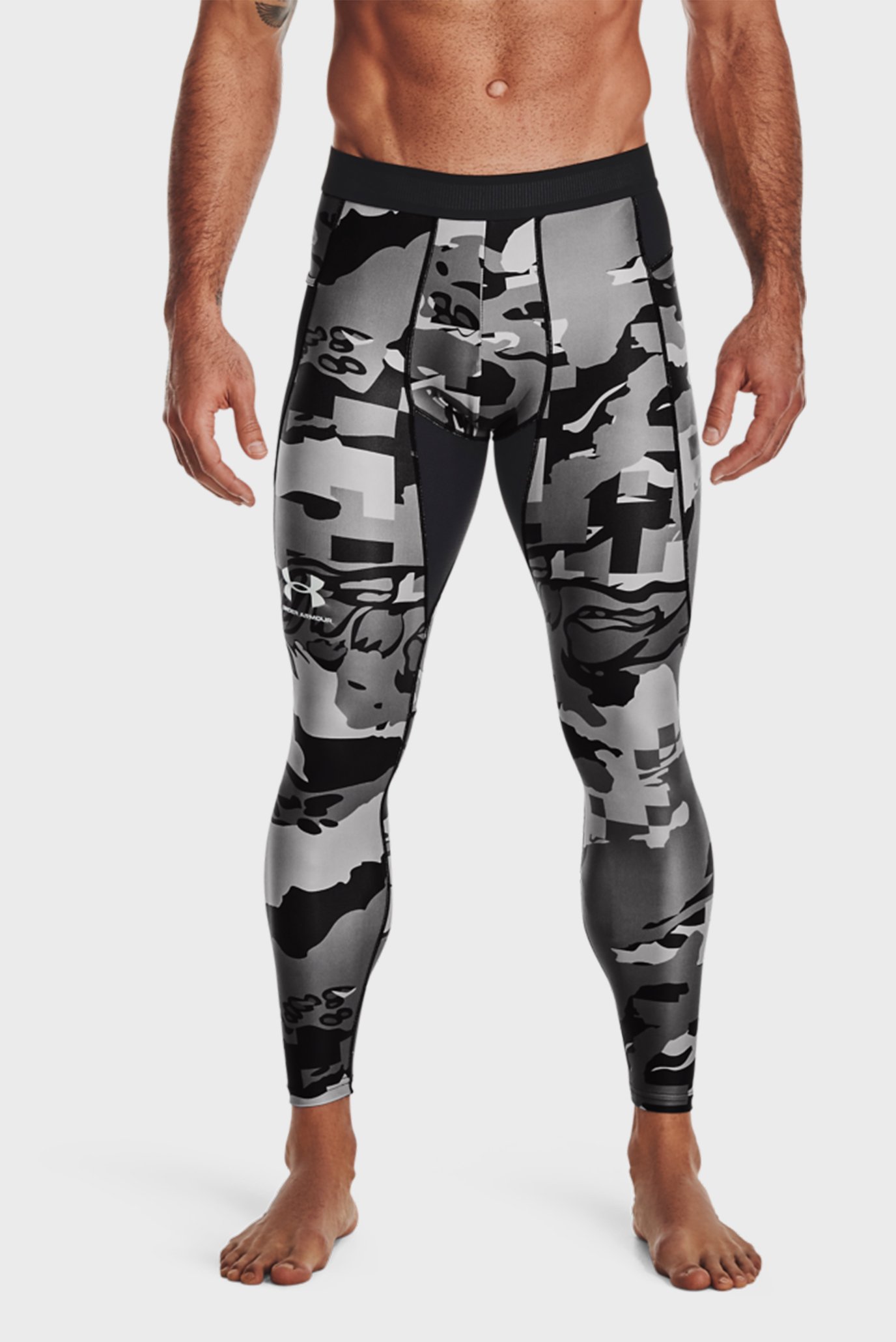 Чоловічі тайтси UA HG IsoChill Prnt Leggings 1