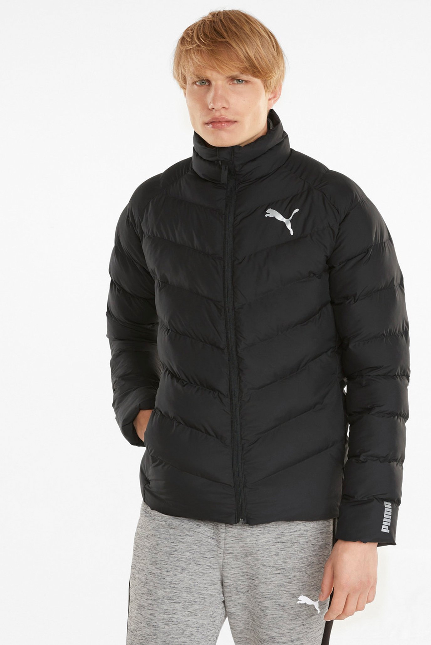 Мужская черная куртка warmCELL Lightweight Jacket 1