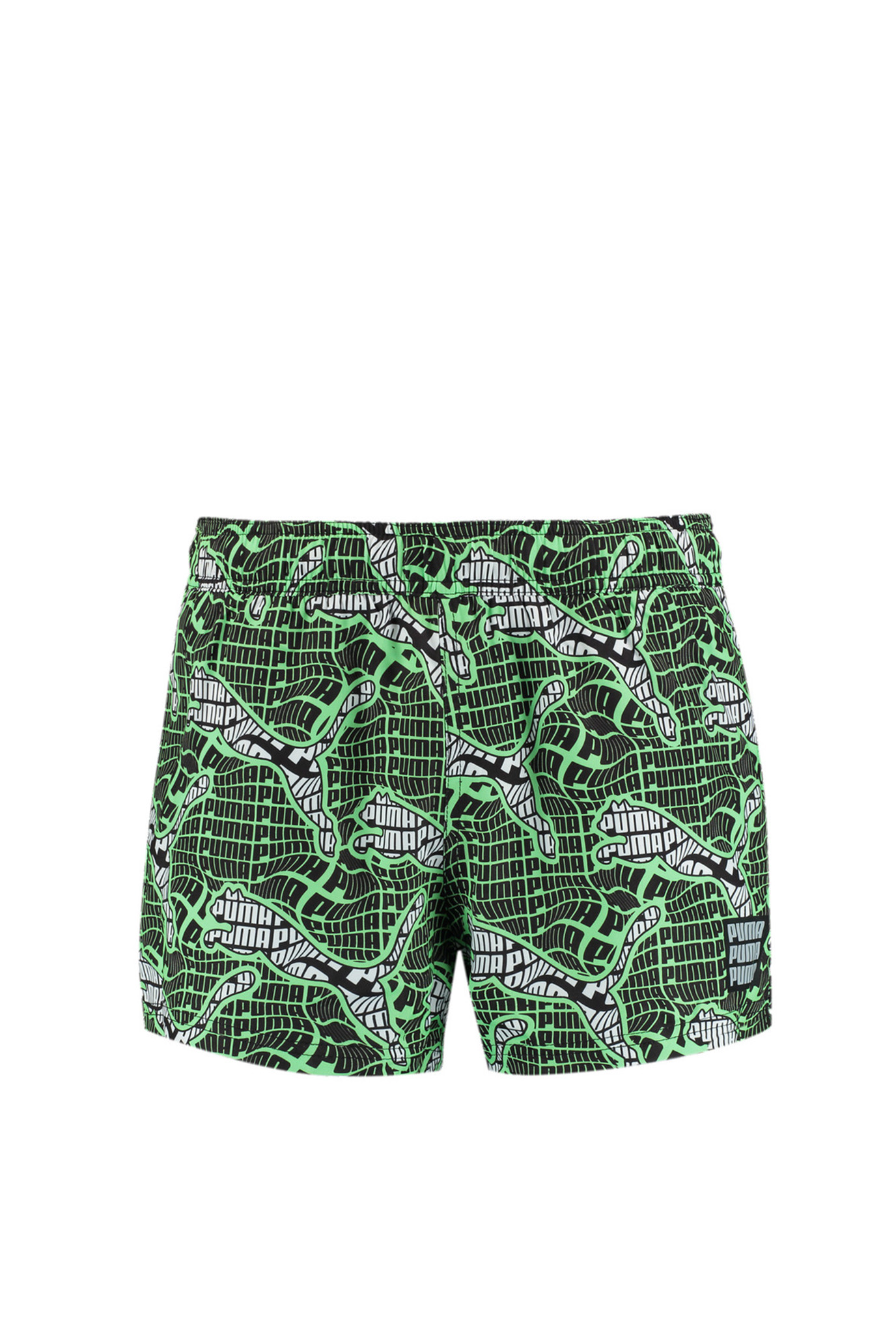 Шорты для плавания Swim Men’s Cat Logo All-Over-Print Short Shorts 1