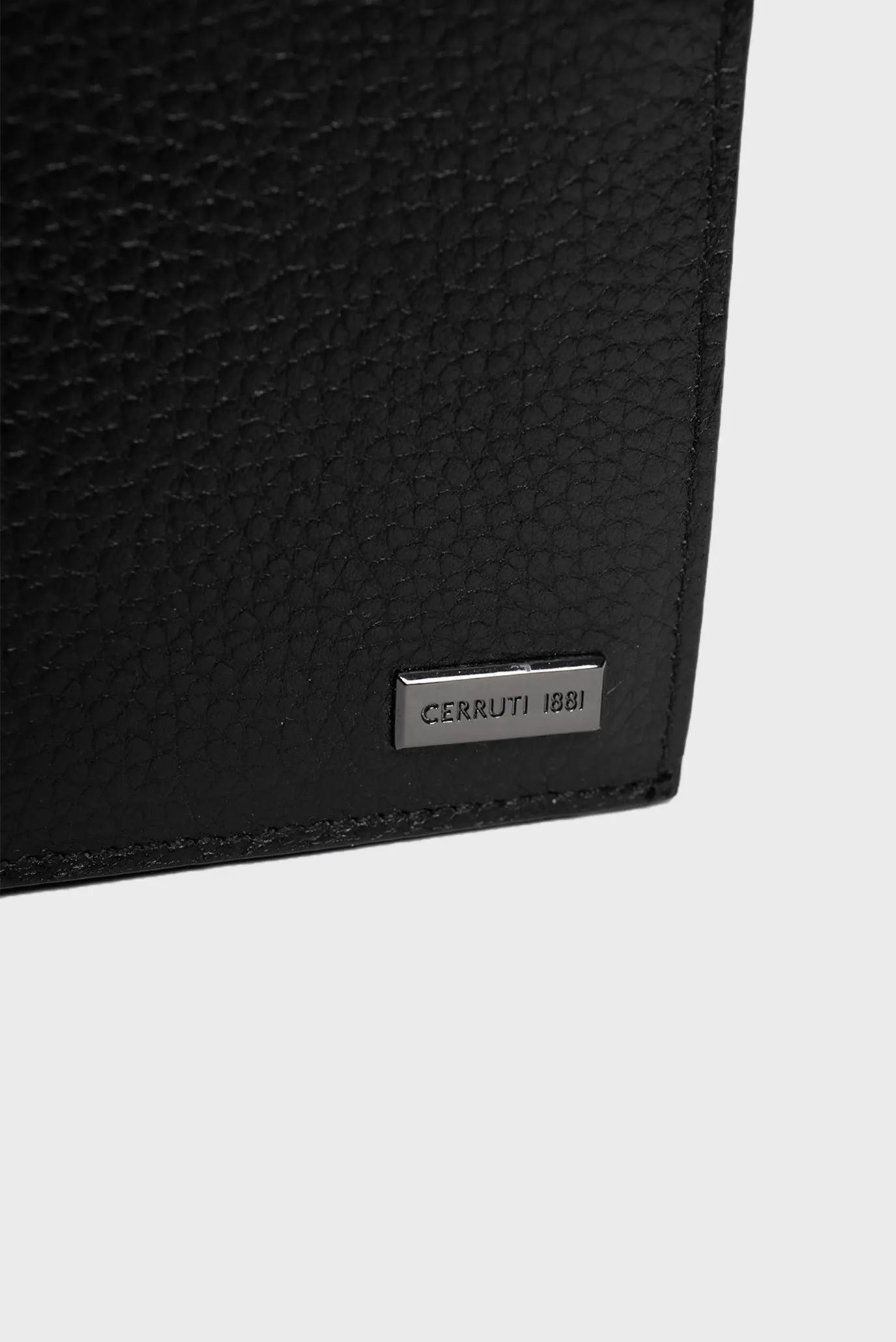 Чоловічий чорний шкіряний гаманець 4