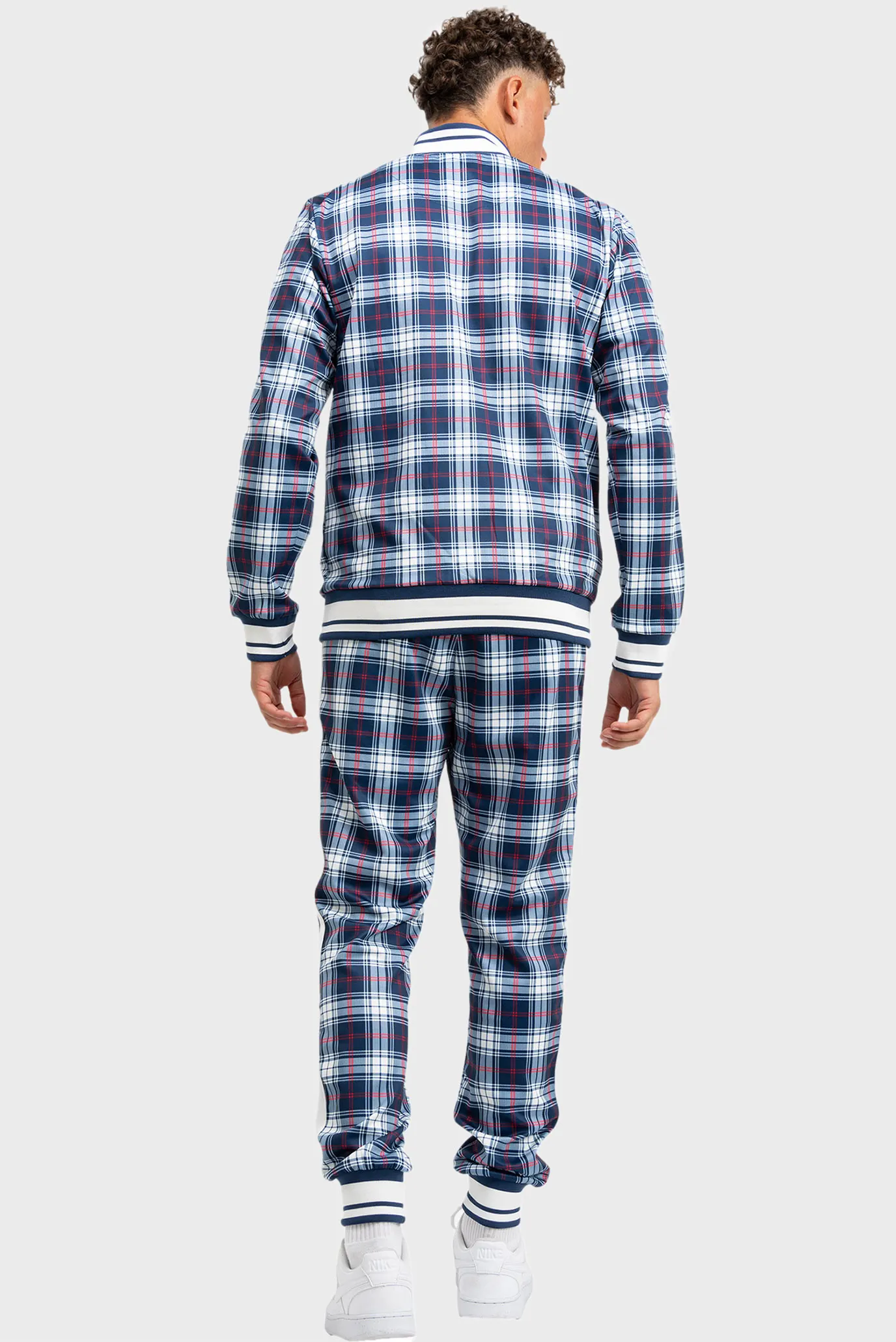 Чоловічий картатий спортивний костюм (кофта, штани) WEMBELY 4
